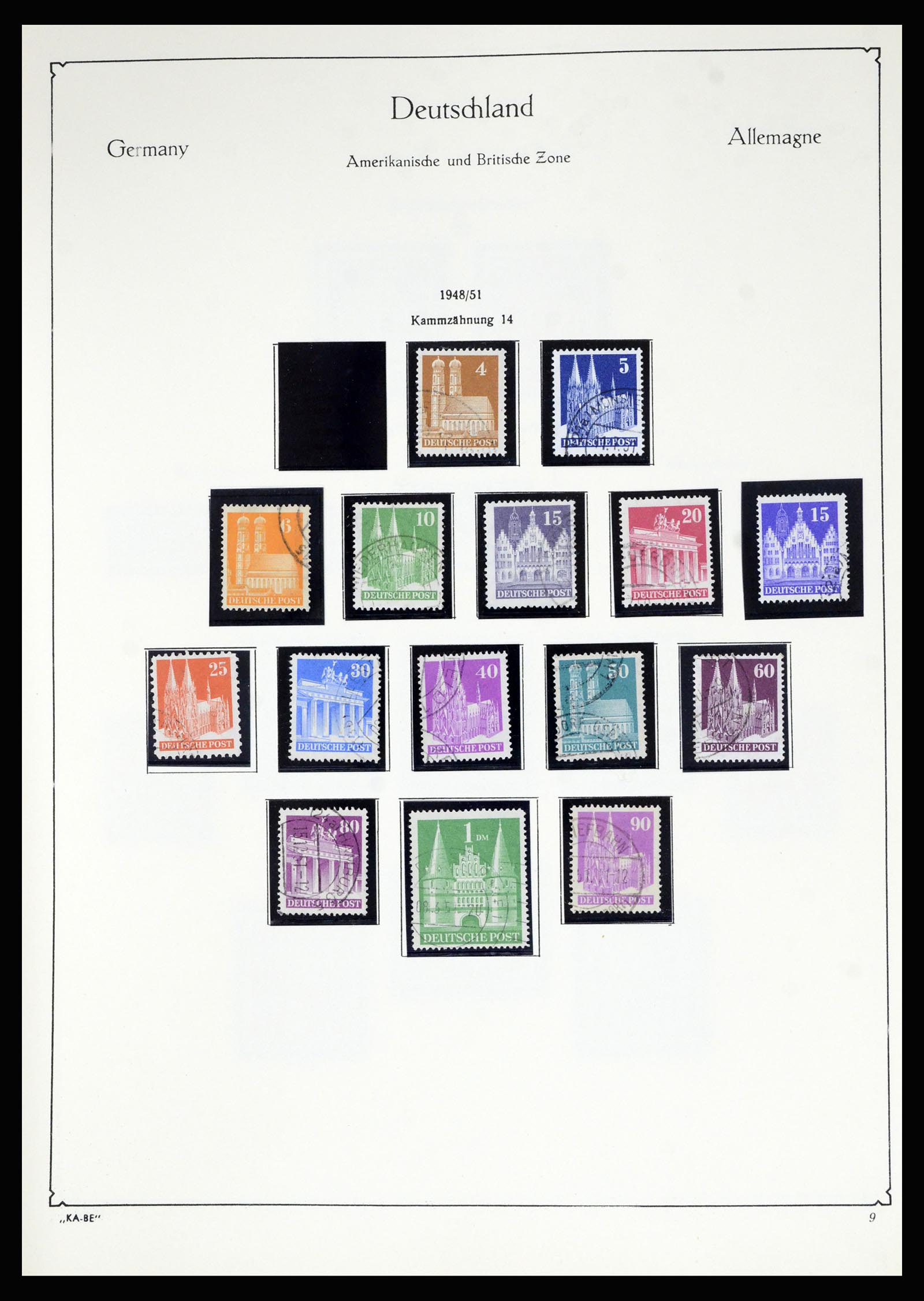 36861 012 - Postzegelverzameling 36861 Berlijn 1948-1983.