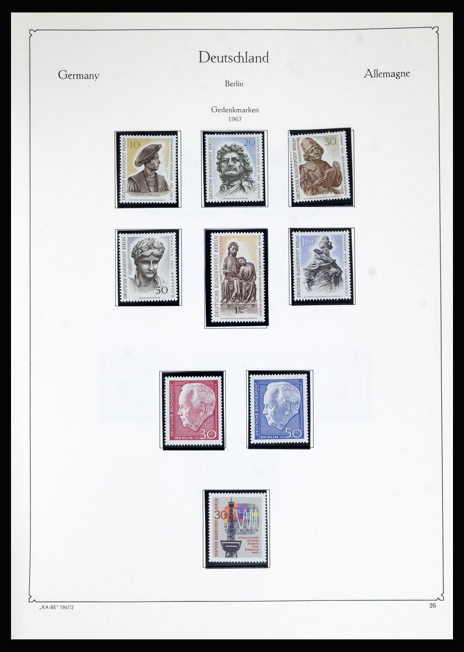 36861 039 - Postzegelverzameling 36861 Berlijn 1948-1983.