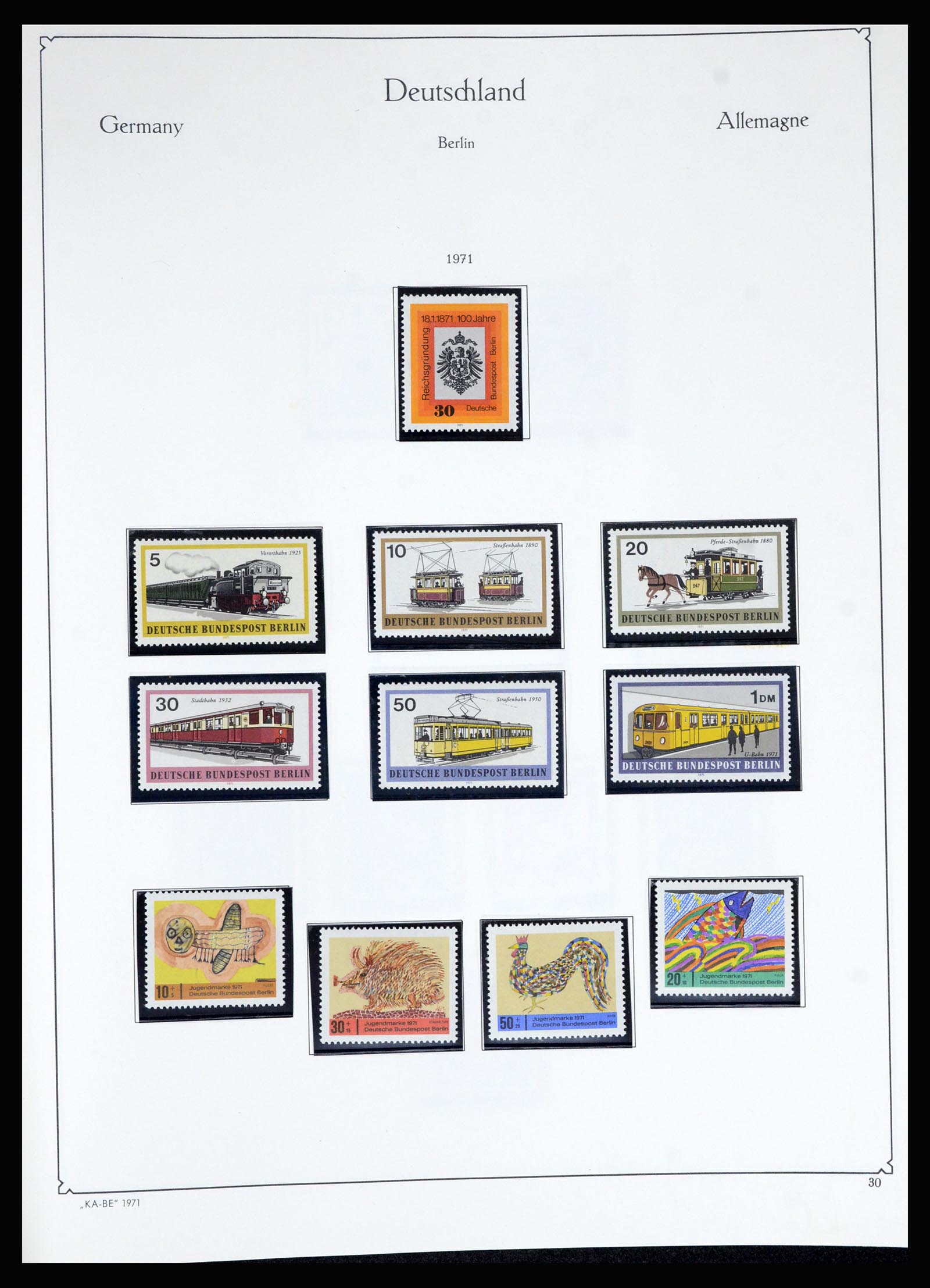 36861 046 - Postzegelverzameling 36861 Berlijn 1948-1983.