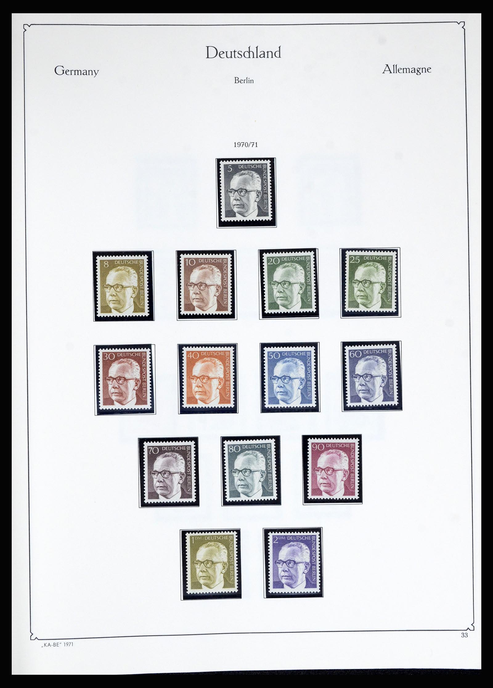 36861 049 - Postzegelverzameling 36861 Berlijn 1948-1983.