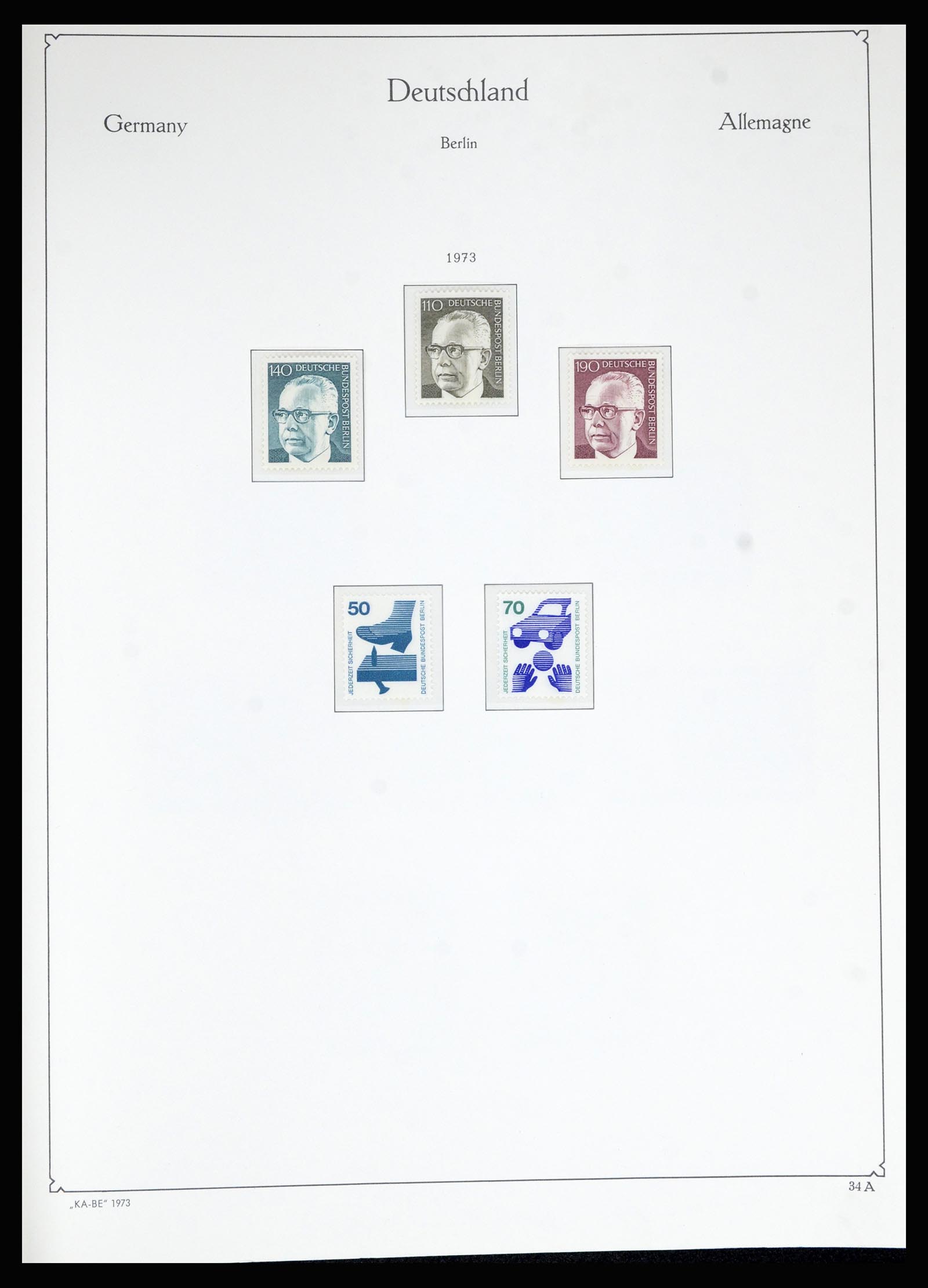36861 051 - Postzegelverzameling 36861 Berlijn 1948-1983.
