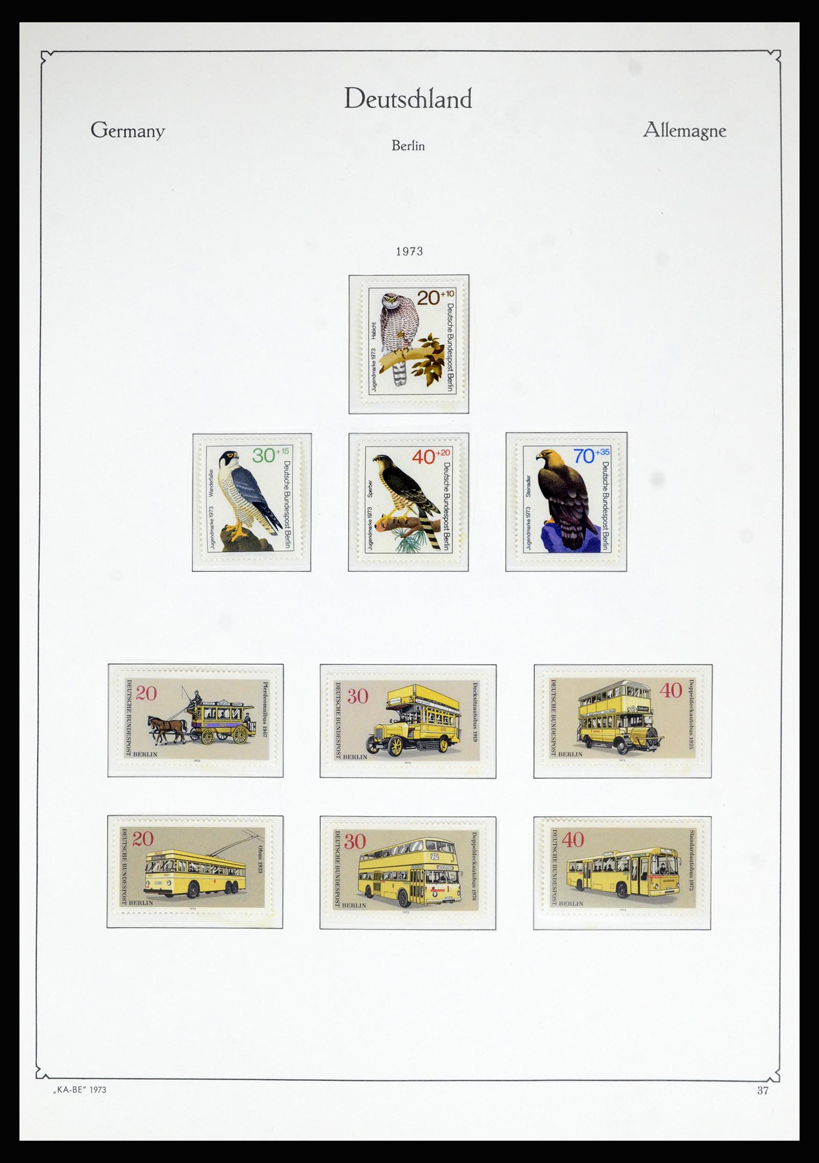 36861 054 - Postzegelverzameling 36861 Berlijn 1948-1983.