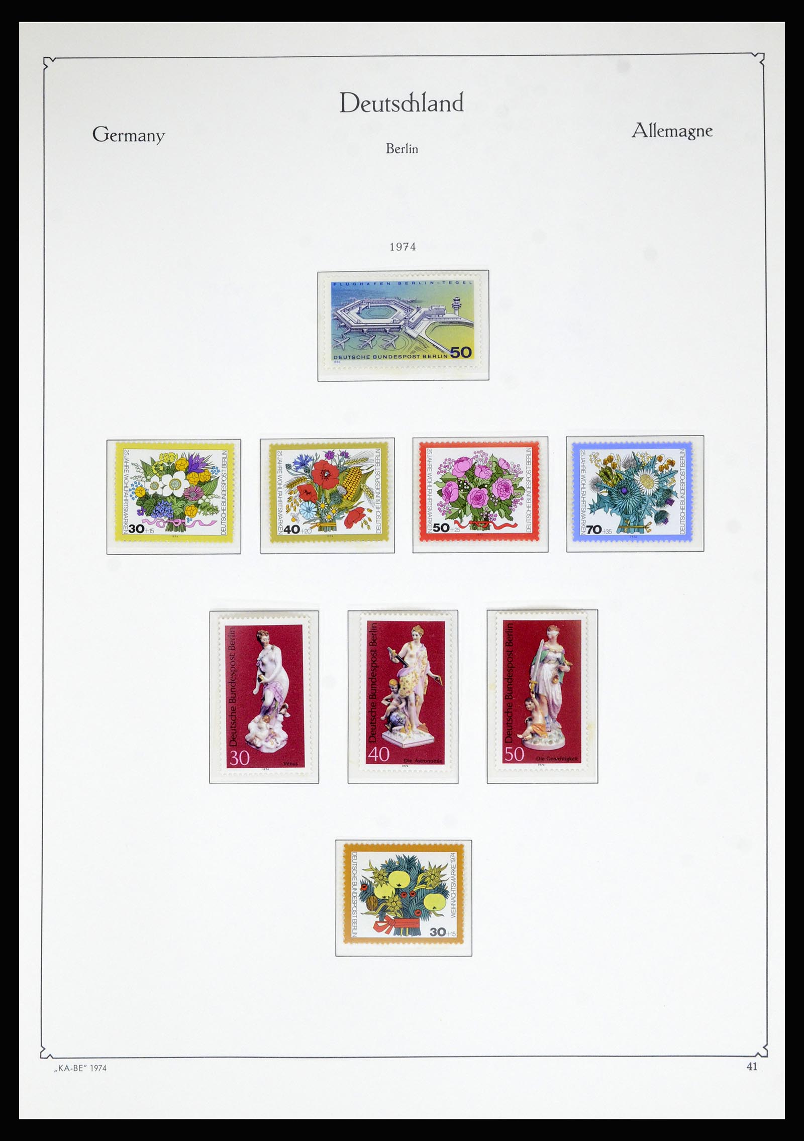36861 059 - Postzegelverzameling 36861 Berlijn 1948-1983.