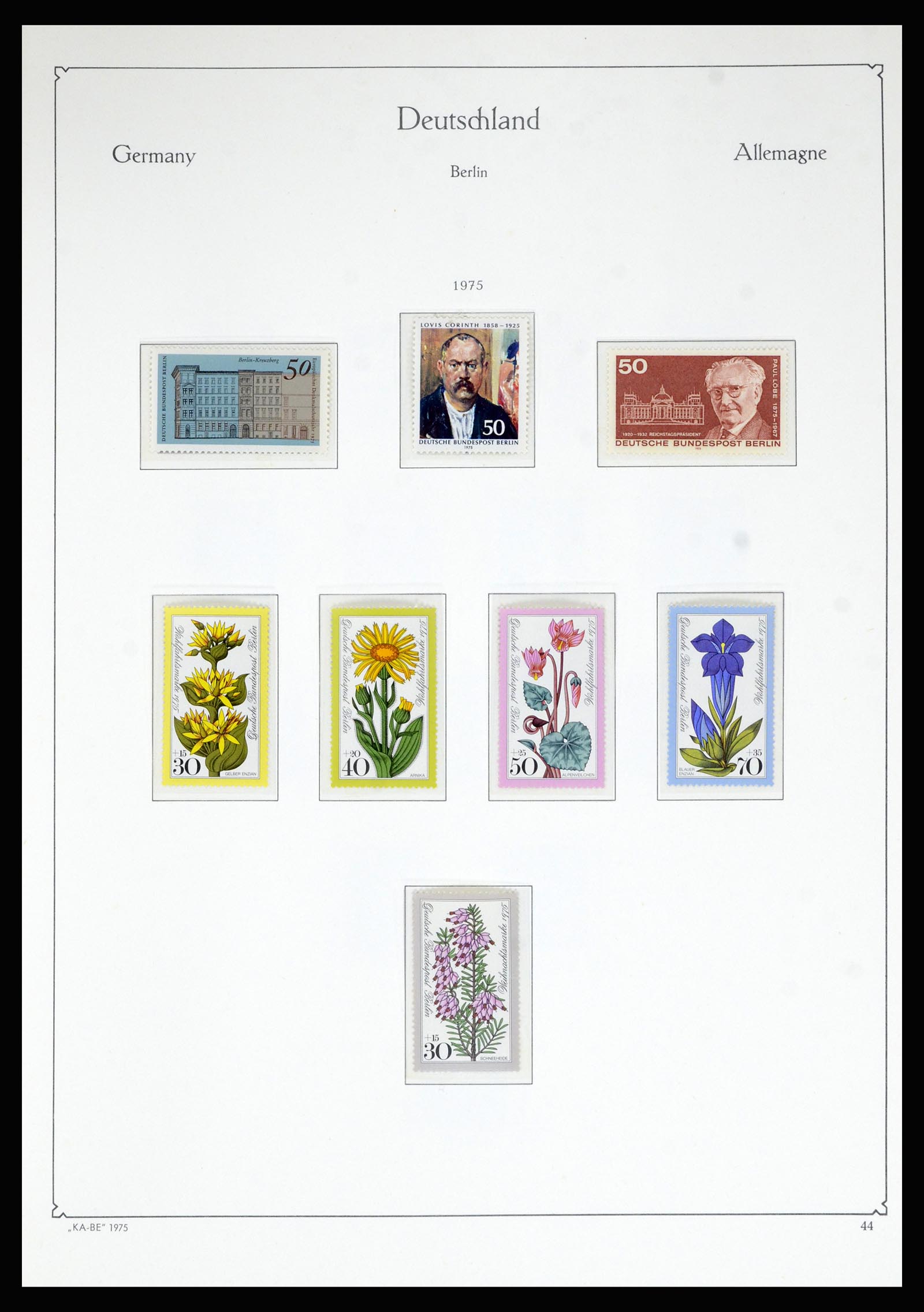 36861 062 - Postzegelverzameling 36861 Berlijn 1948-1983.