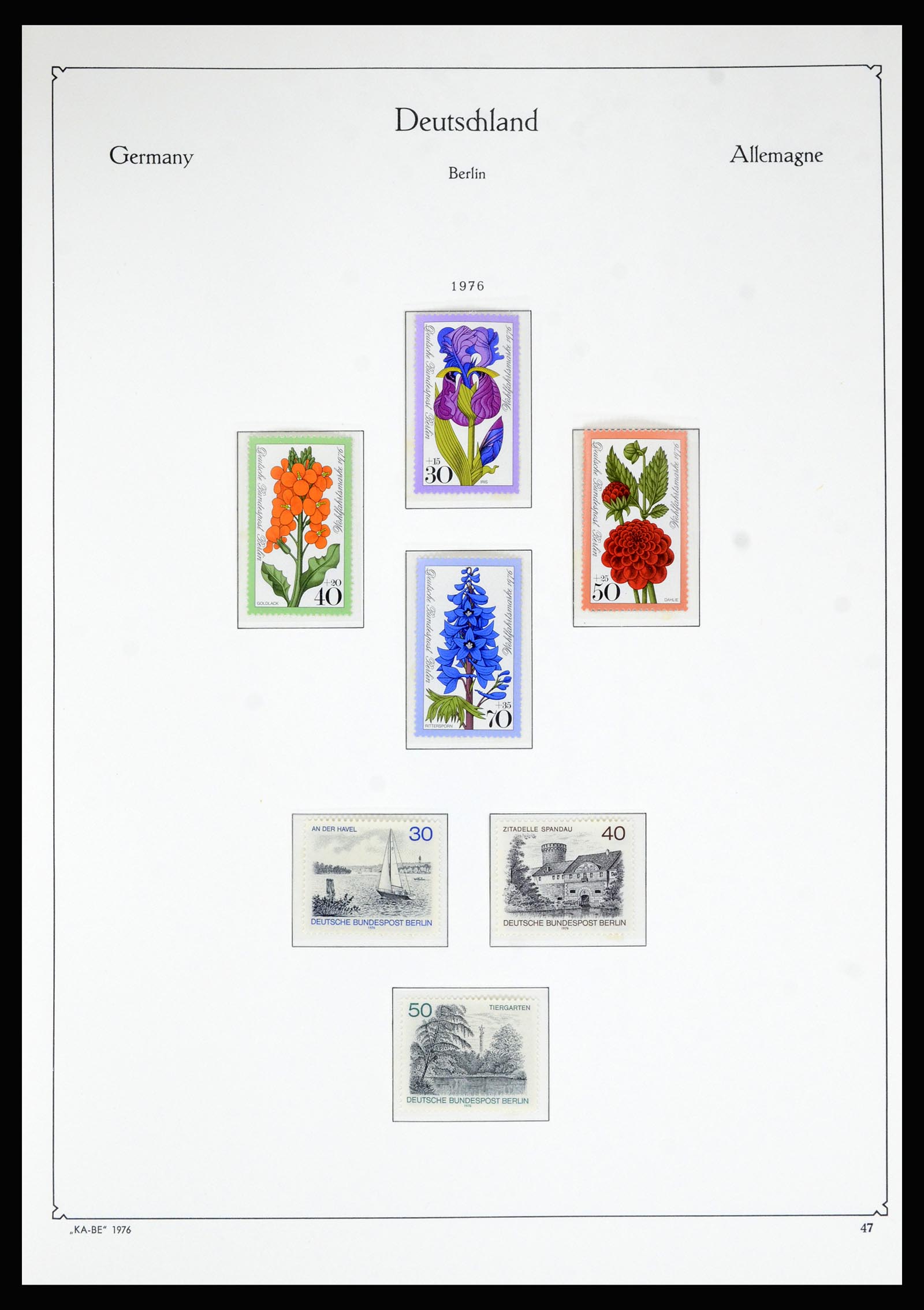 36861 065 - Postzegelverzameling 36861 Berlijn 1948-1983.