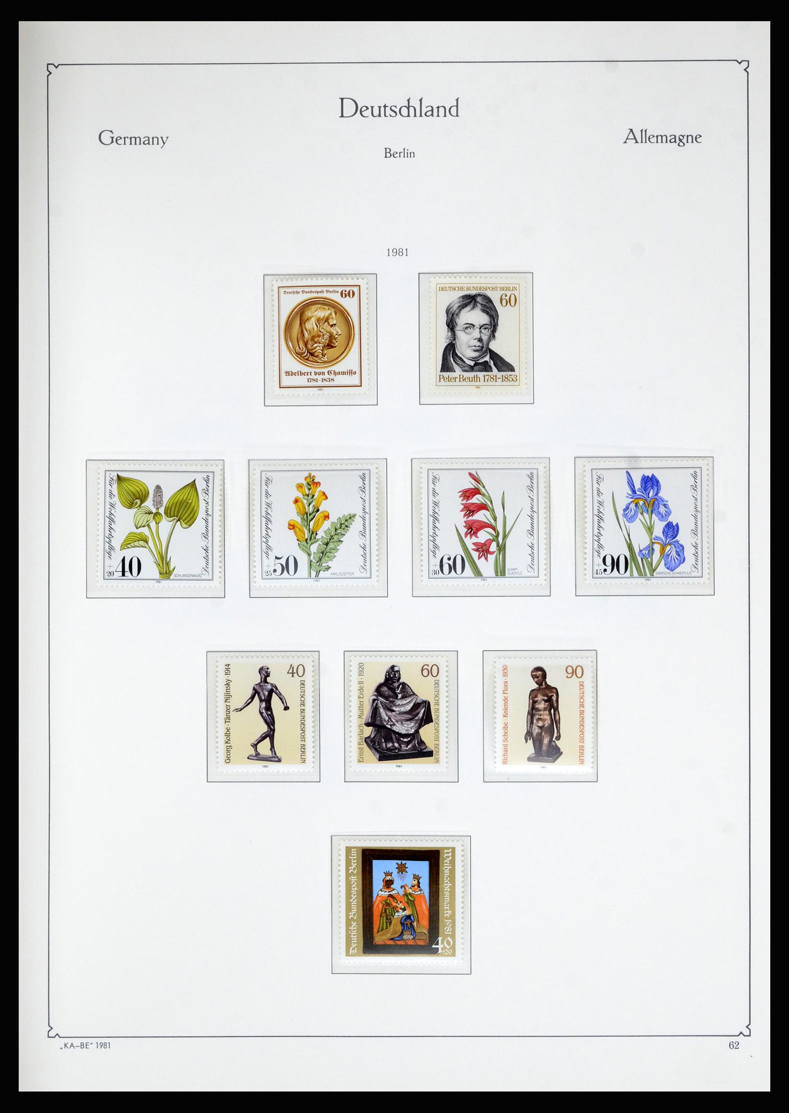 36861 080 - Postzegelverzameling 36861 Berlijn 1948-1983.