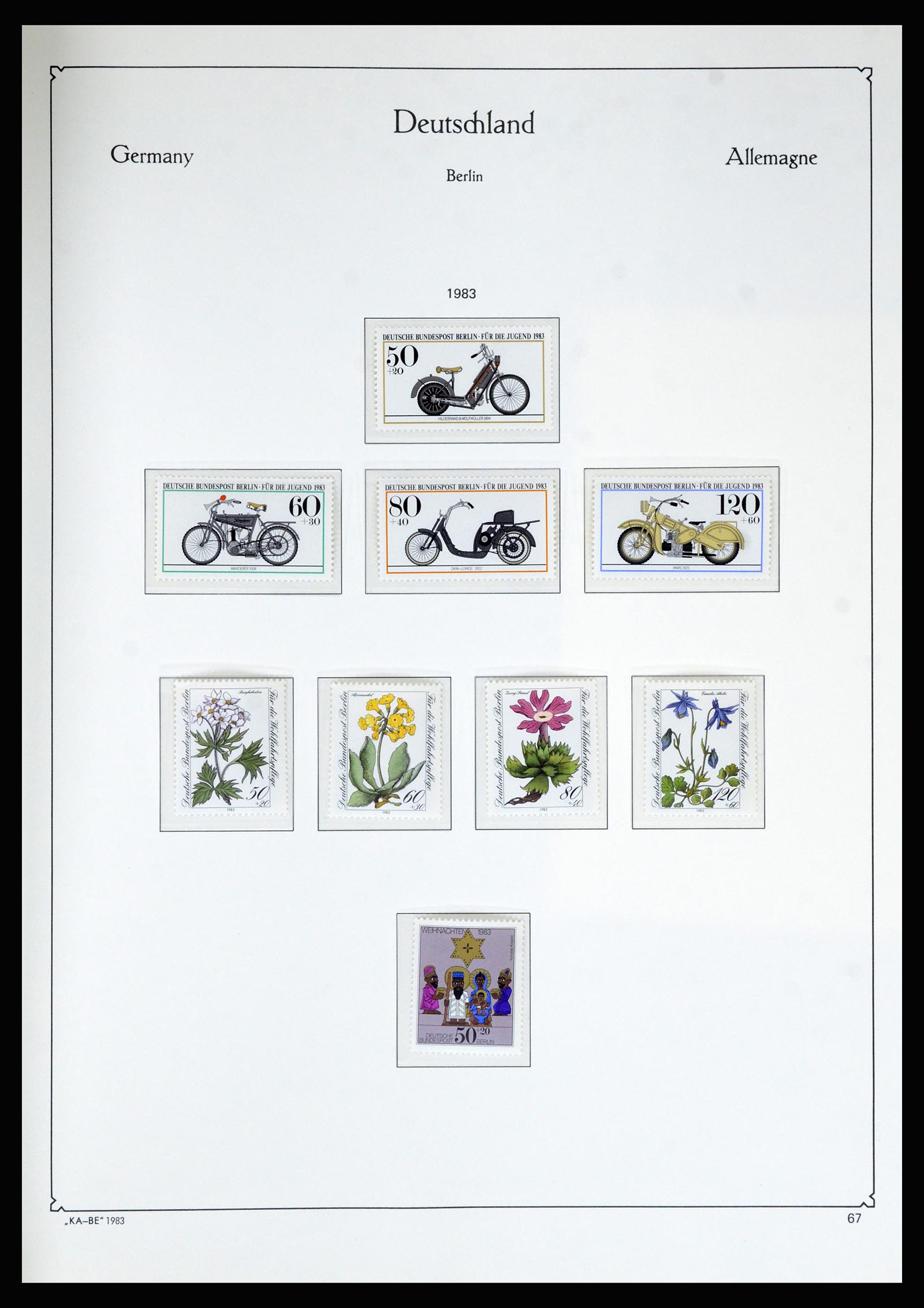 36861 085 - Postzegelverzameling 36861 Berlijn 1948-1983.