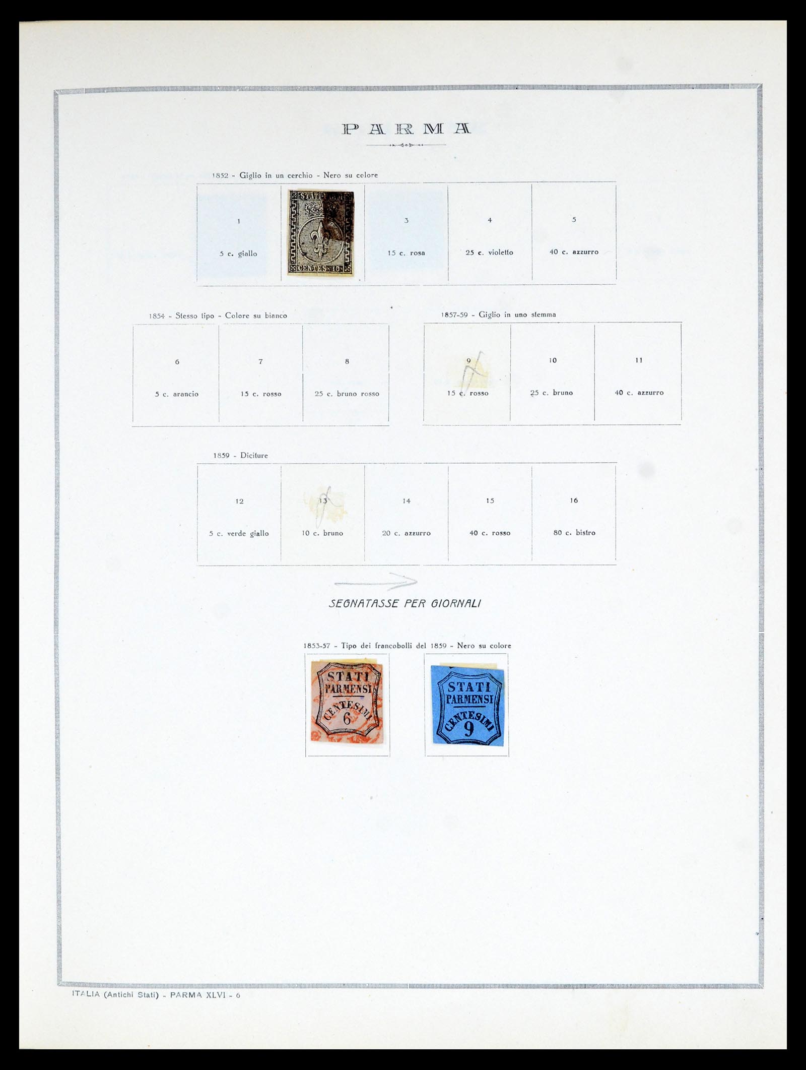 36865 005 - Postzegelverzameling 36865 Italië en gebieden 1850-1966.