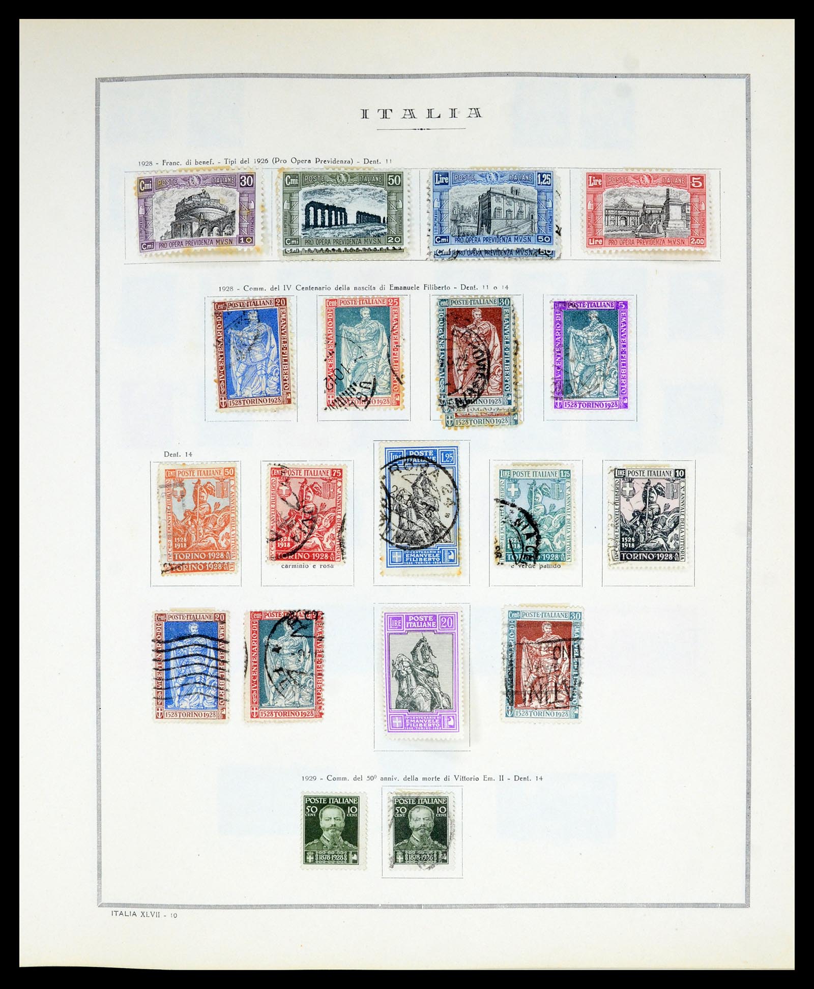 36865 018 - Postzegelverzameling 36865 Italië en gebieden 1850-1966.