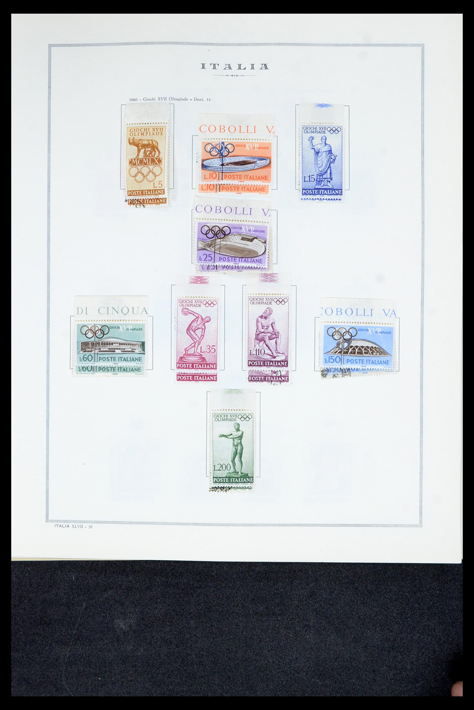 36865 069 - Postzegelverzameling 36865 Italië en gebieden 1850-1966.