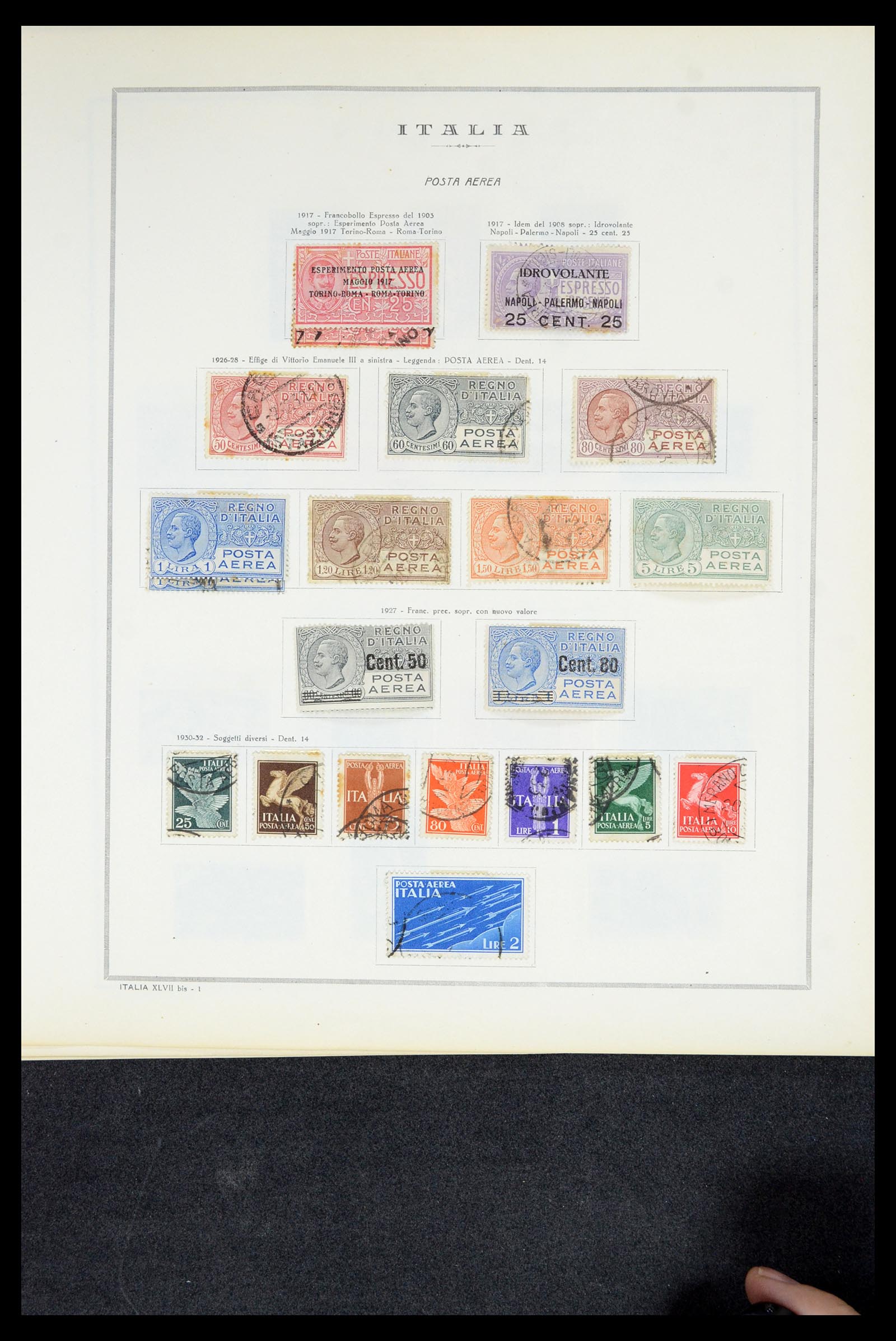 36865 082 - Postzegelverzameling 36865 Italië en gebieden 1850-1966.
