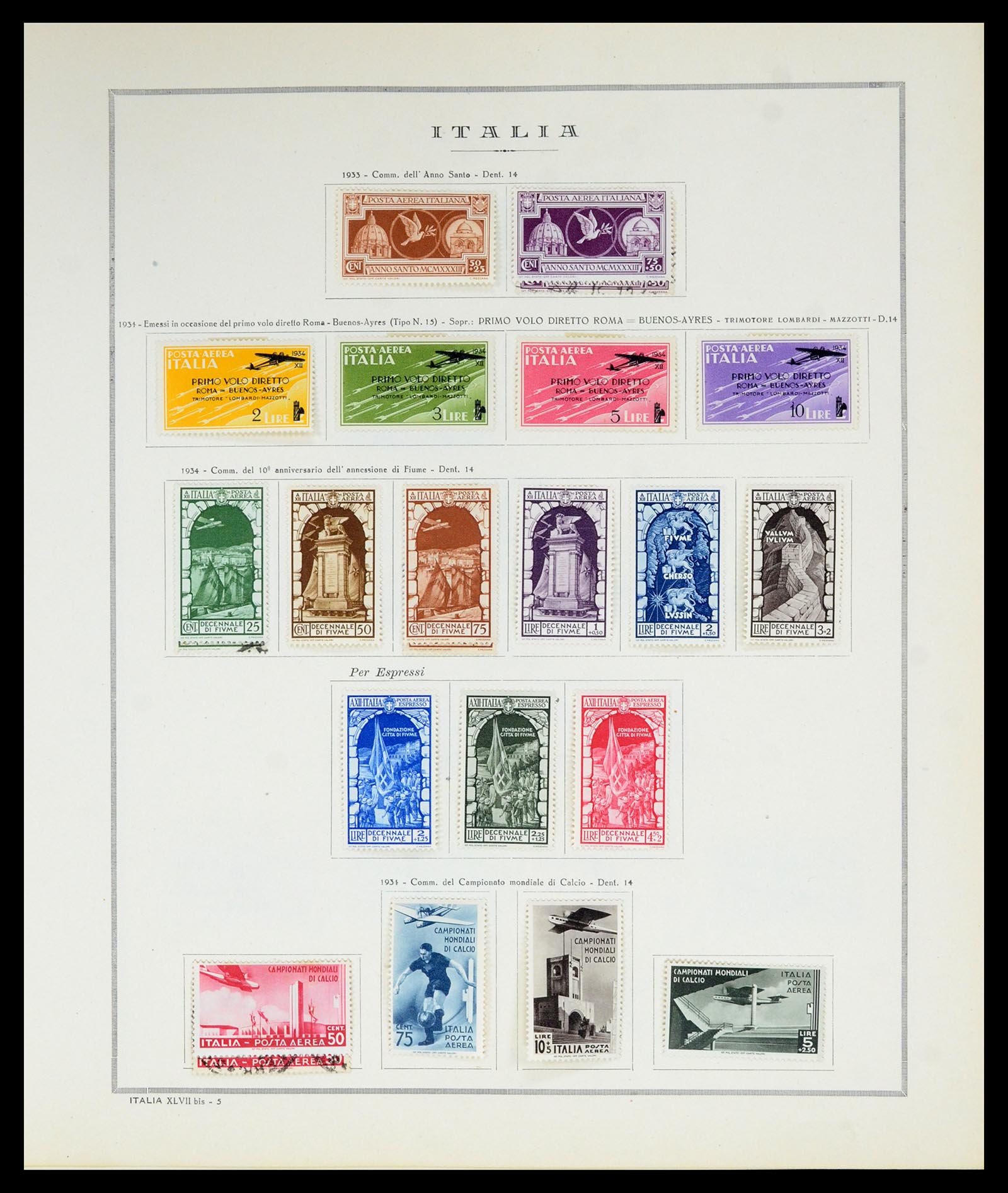 36865 086 - Postzegelverzameling 36865 Italië en gebieden 1850-1966.