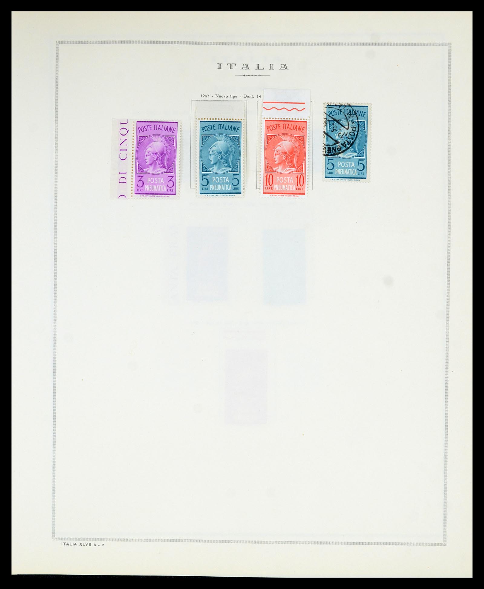 36865 099 - Postzegelverzameling 36865 Italië en gebieden 1850-1966.