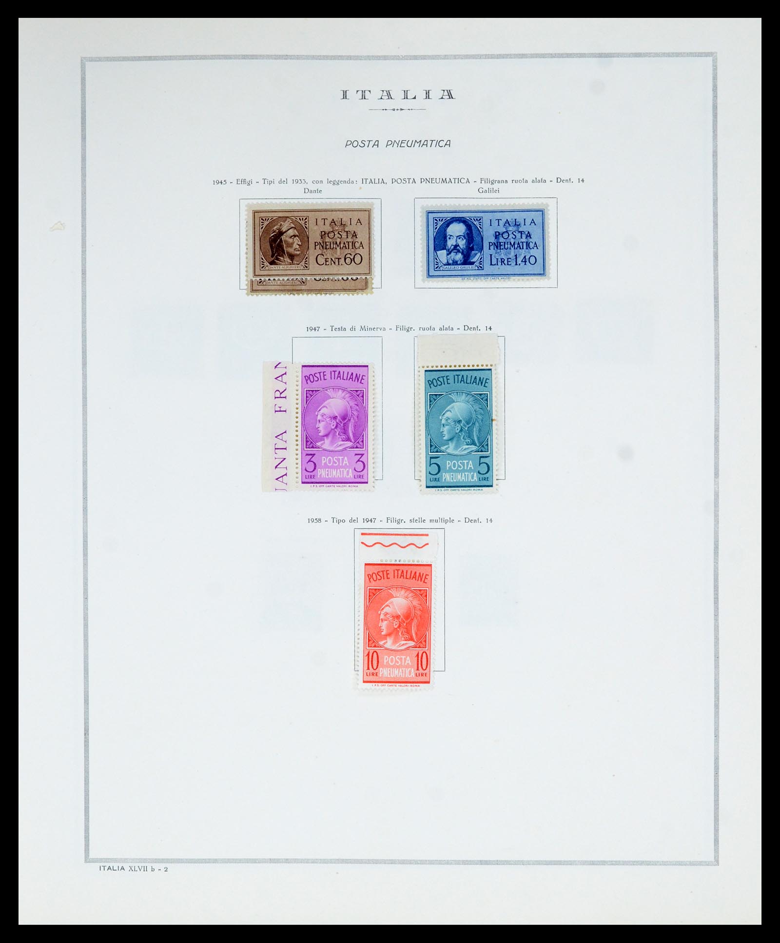 36865 100 - Postzegelverzameling 36865 Italië en gebieden 1850-1966.