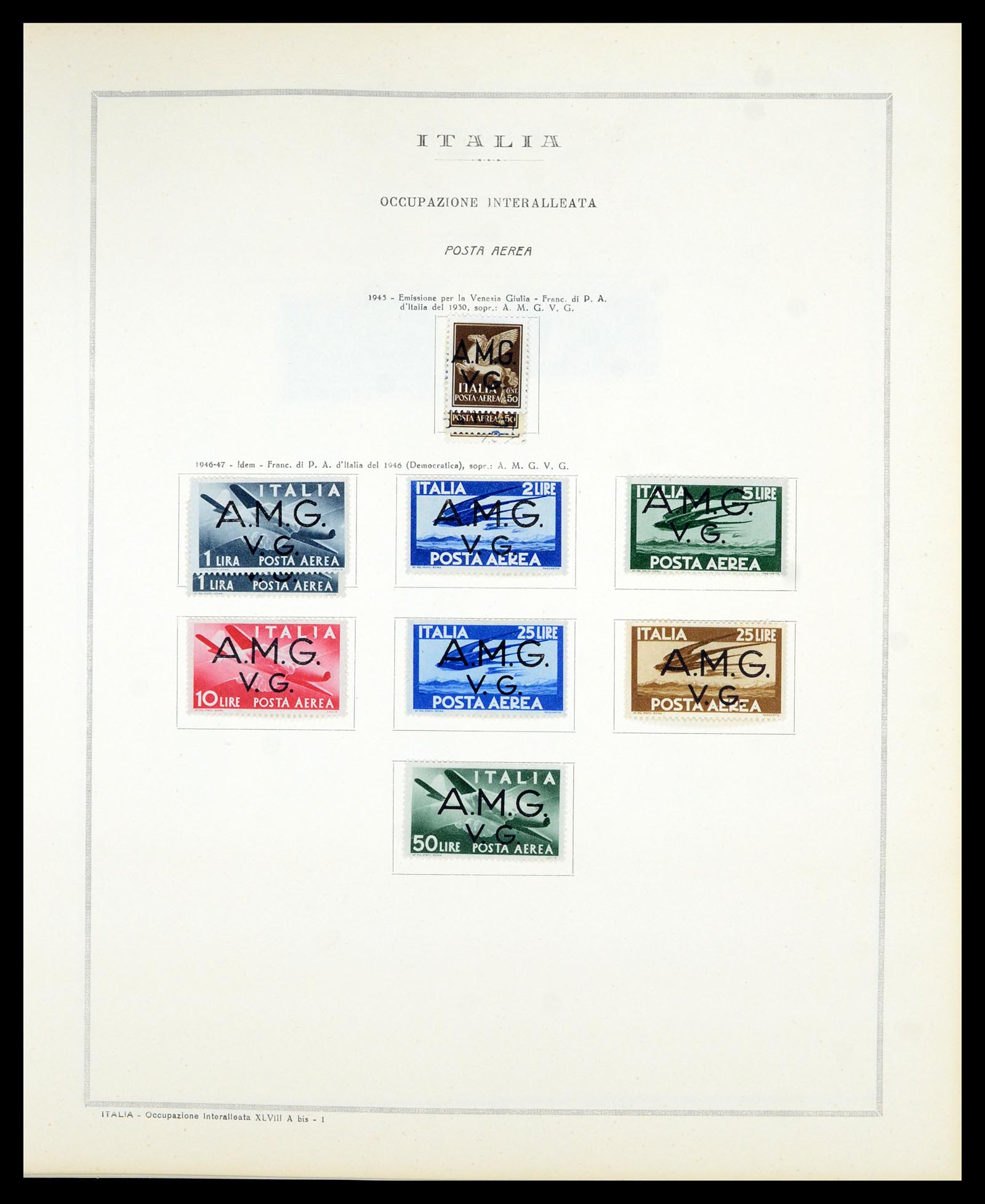 36865 130 - Postzegelverzameling 36865 Italië en gebieden 1850-1966.