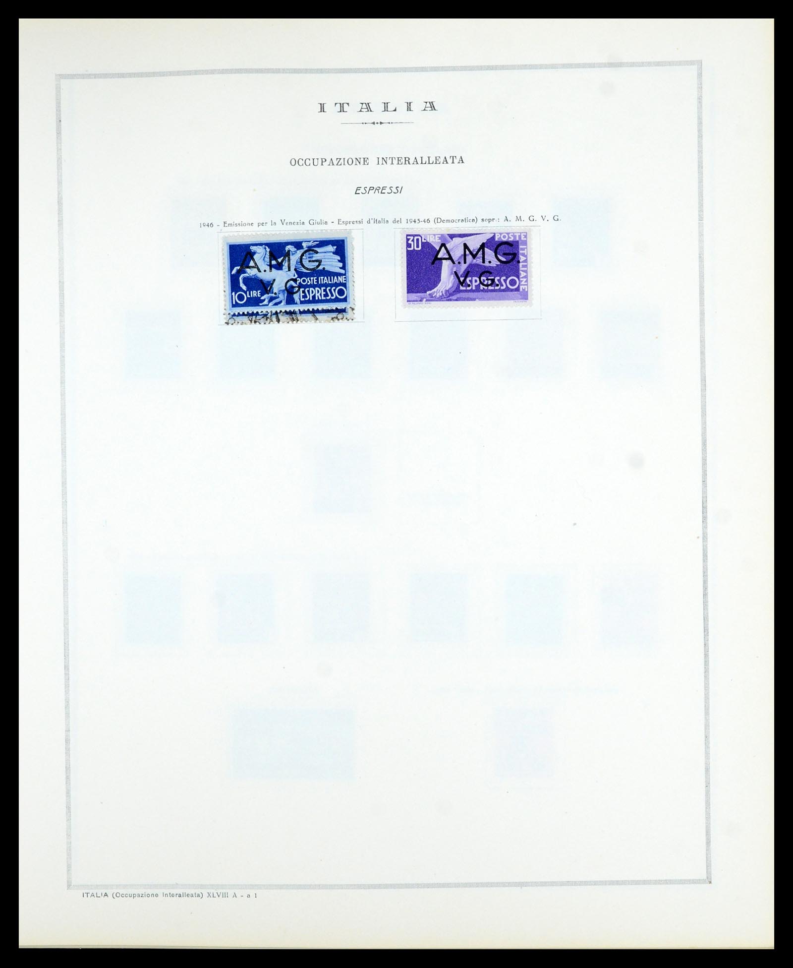 36865 131 - Postzegelverzameling 36865 Italië en gebieden 1850-1966.