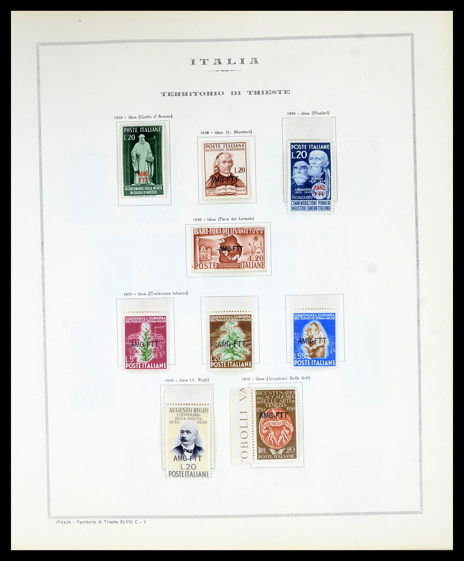 36865 139 - Postzegelverzameling 36865 Italië en gebieden 1850-1966.