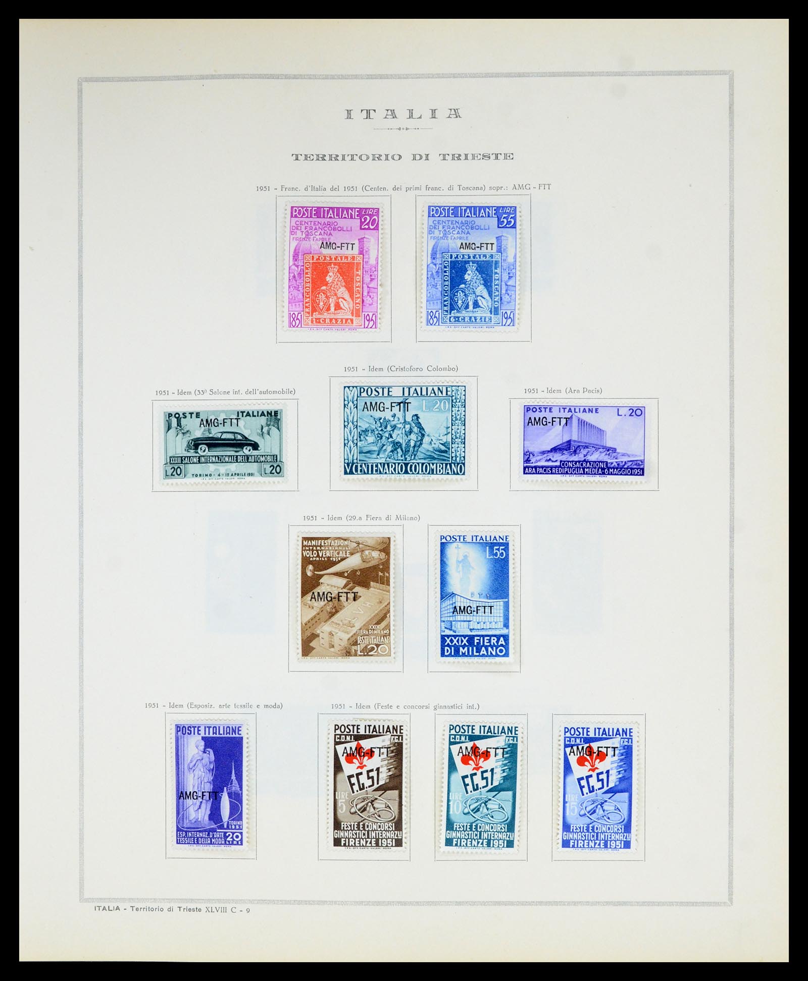 36865 141 - Postzegelverzameling 36865 Italië en gebieden 1850-1966.