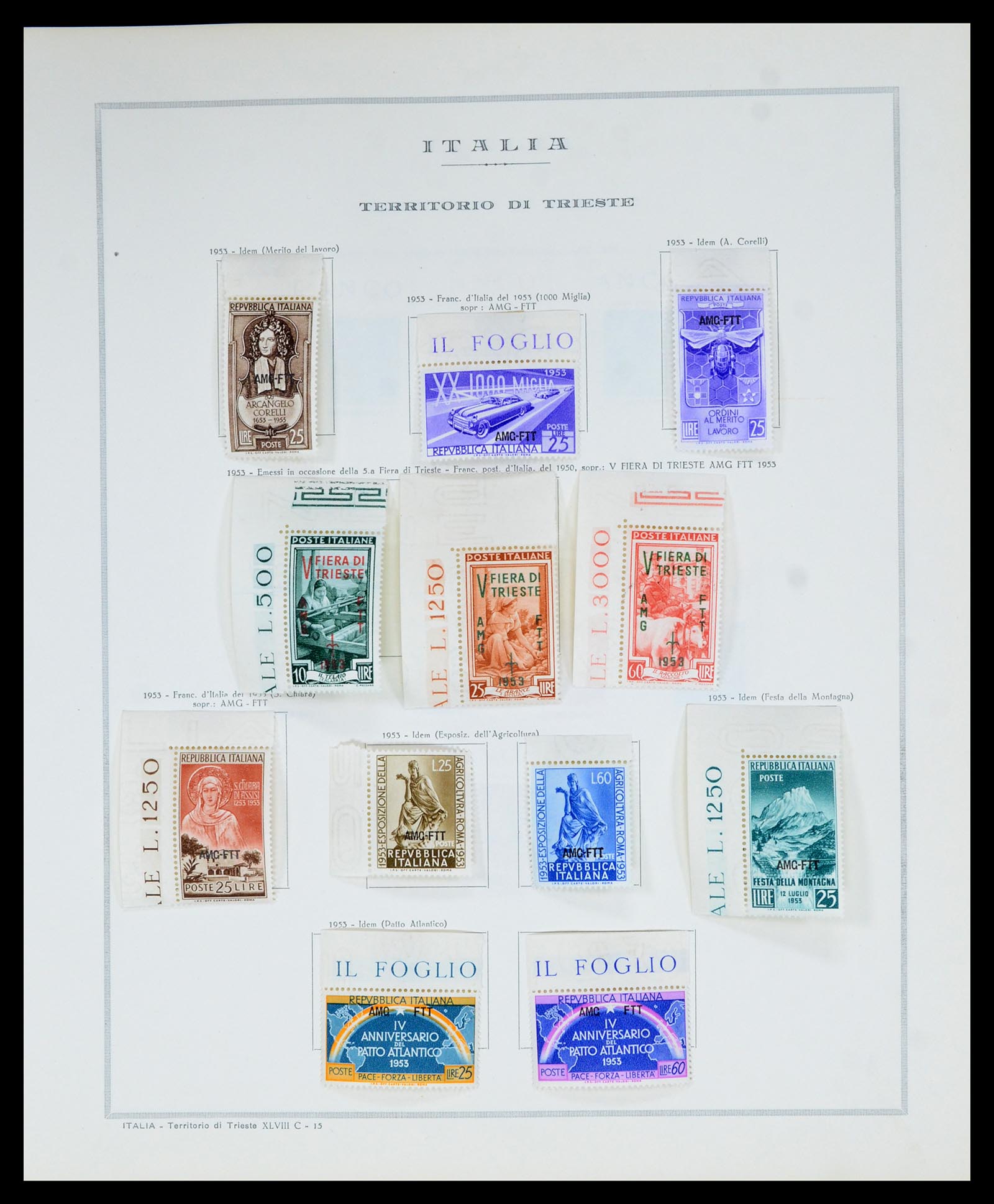 36865 147 - Postzegelverzameling 36865 Italië en gebieden 1850-1966.