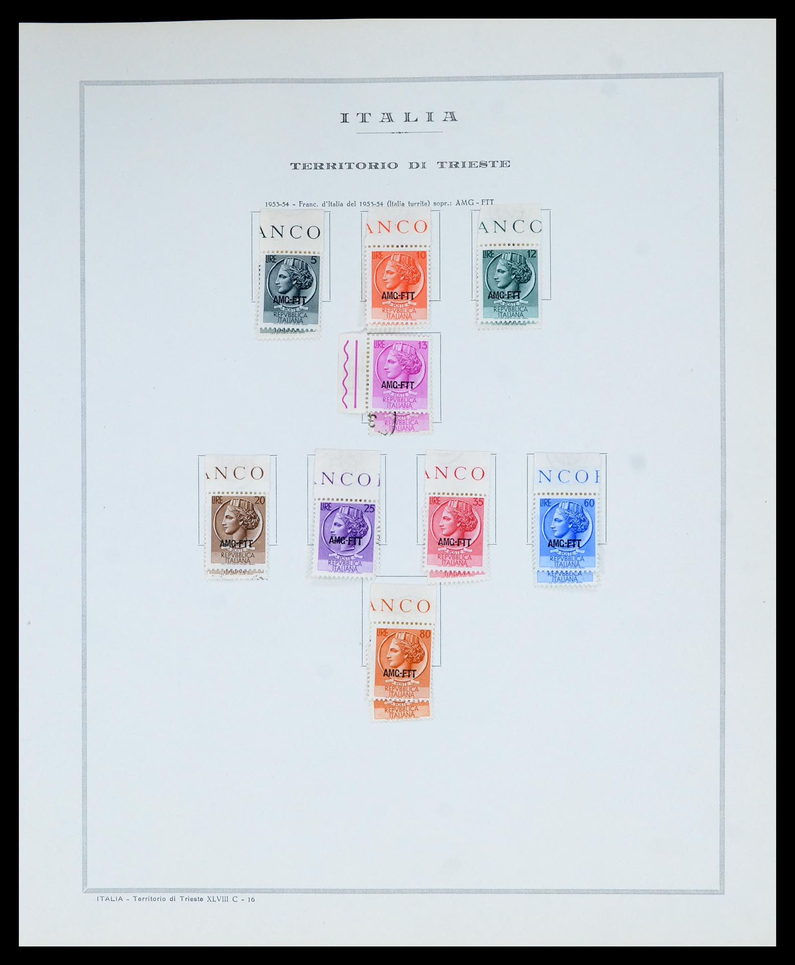 36865 148 - Postzegelverzameling 36865 Italië en gebieden 1850-1966.