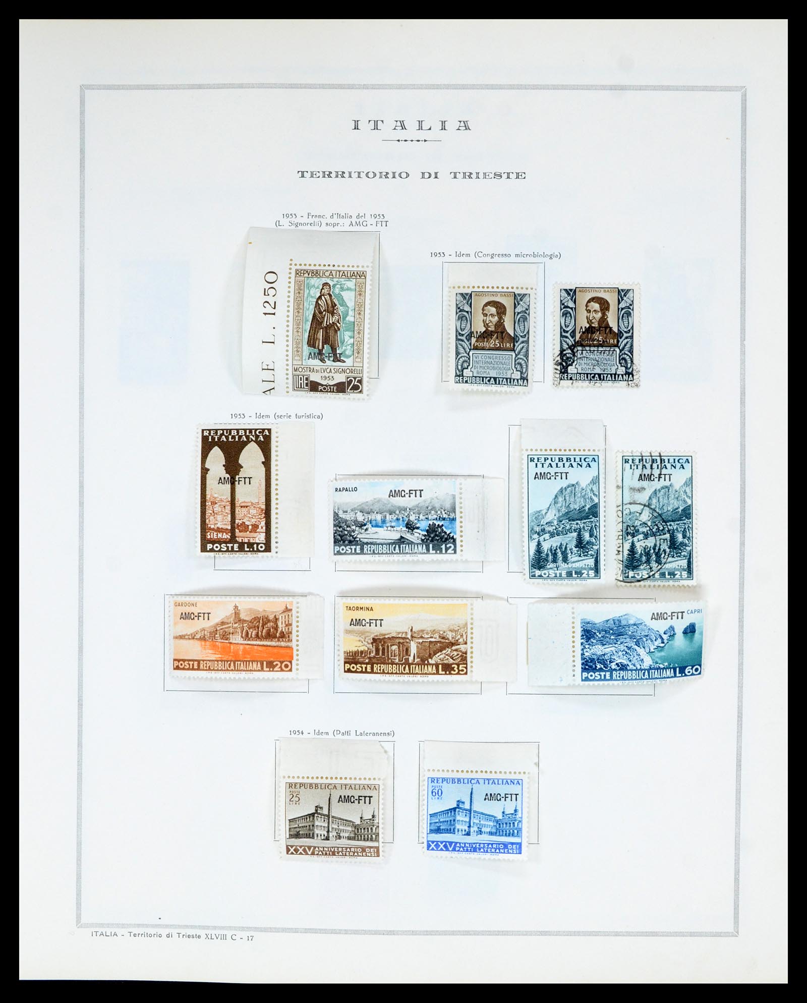 36865 149 - Postzegelverzameling 36865 Italië en gebieden 1850-1966.