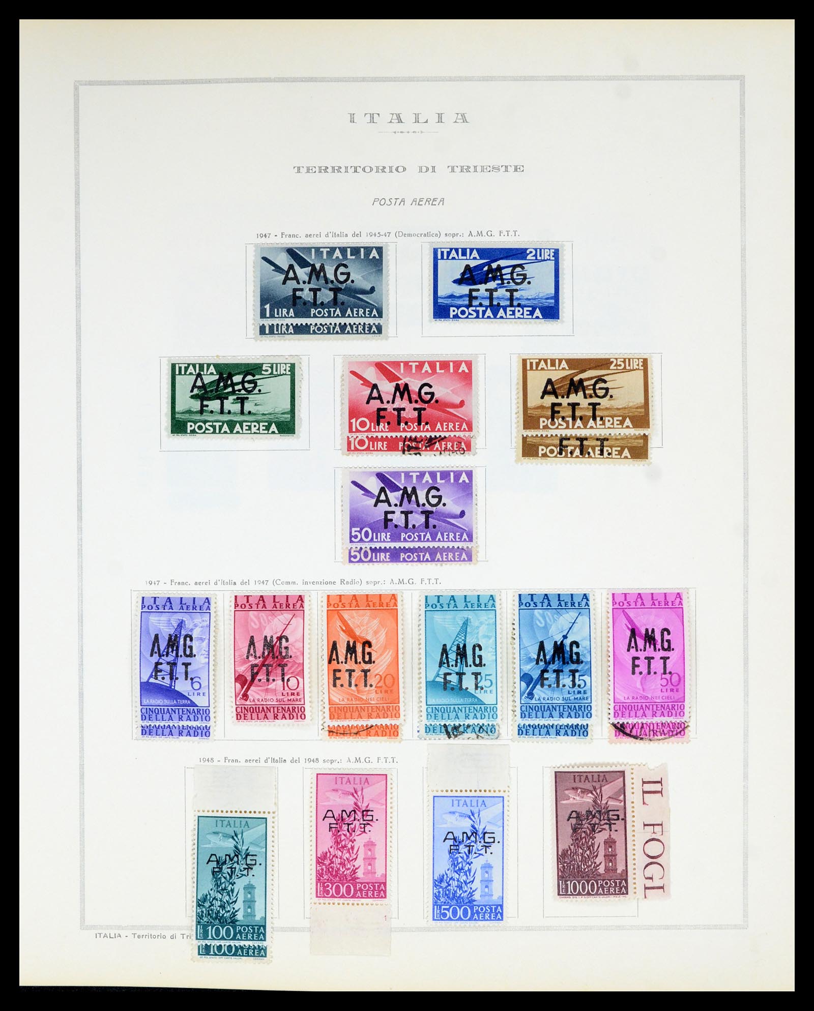 36865 151 - Postzegelverzameling 36865 Italië en gebieden 1850-1966.
