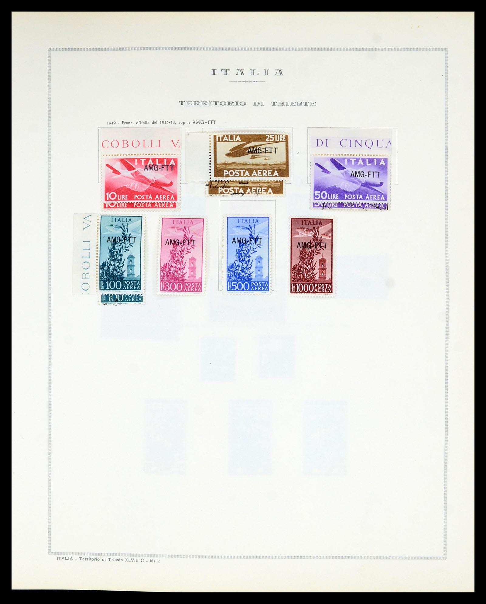 36865 152 - Postzegelverzameling 36865 Italië en gebieden 1850-1966.