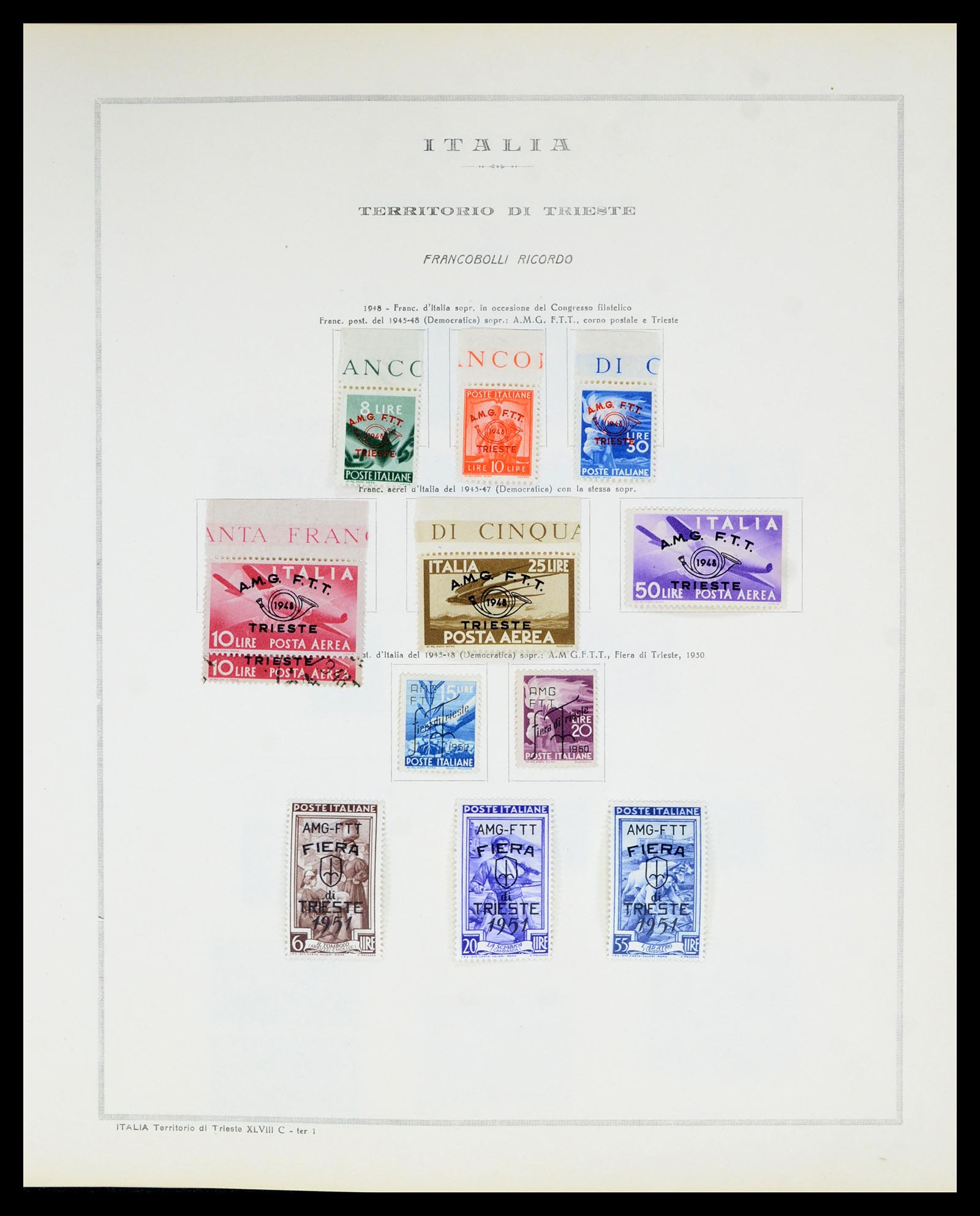 36865 153 - Postzegelverzameling 36865 Italië en gebieden 1850-1966.