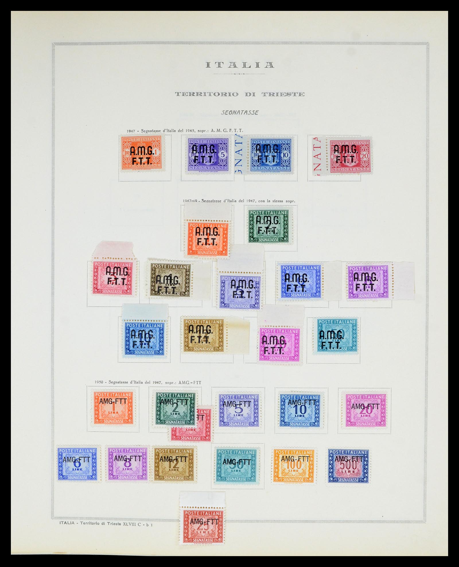 36865 155 - Postzegelverzameling 36865 Italië en gebieden 1850-1966.