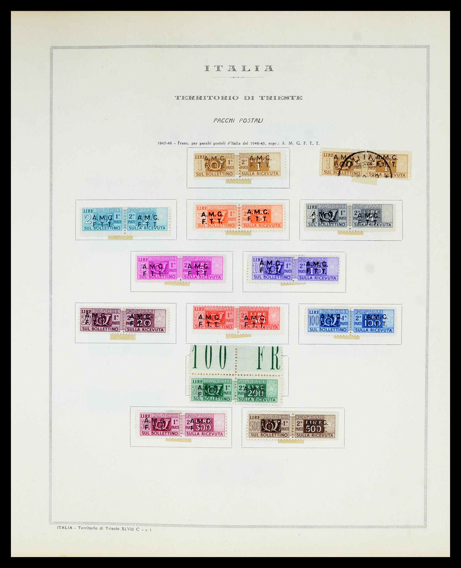 36865 156 - Postzegelverzameling 36865 Italië en gebieden 1850-1966.