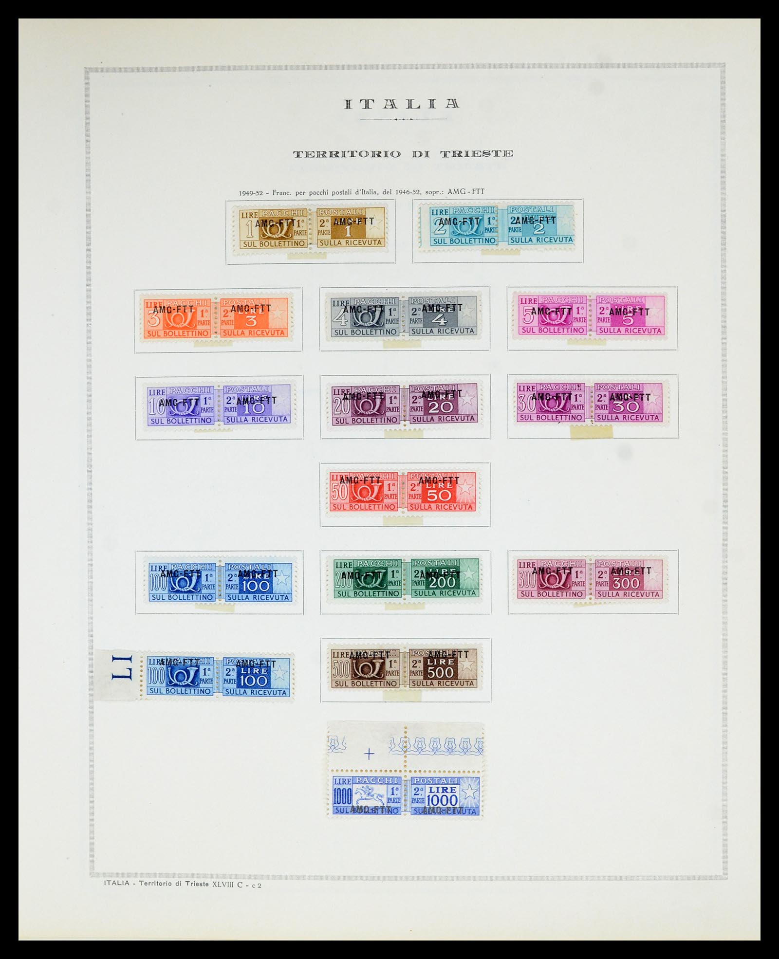 36865 157 - Postzegelverzameling 36865 Italië en gebieden 1850-1966.