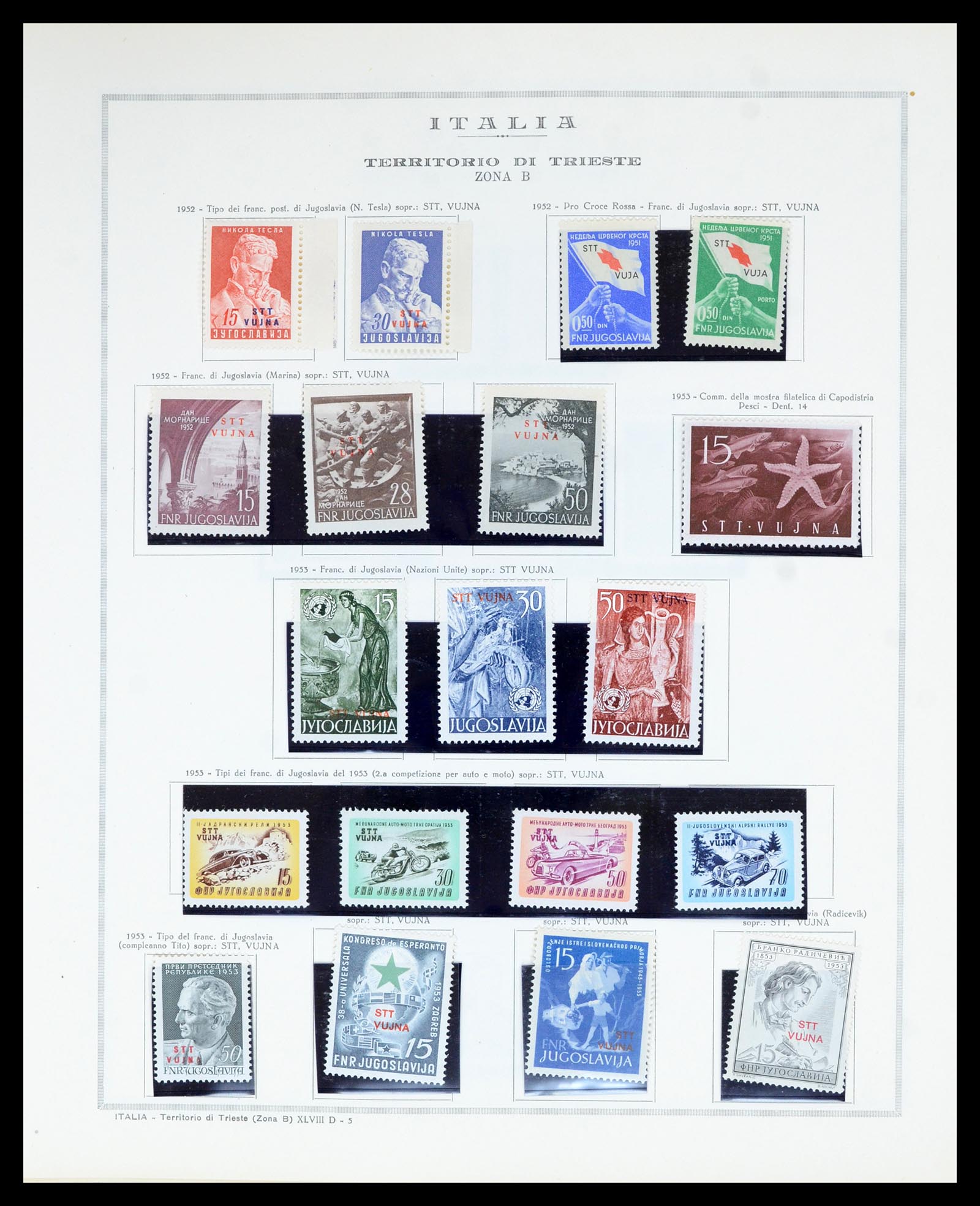36865 162 - Postzegelverzameling 36865 Italië en gebieden 1850-1966.