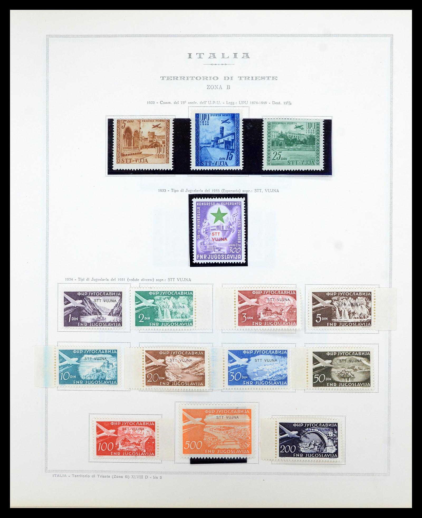 36865 166 - Postzegelverzameling 36865 Italië en gebieden 1850-1966.