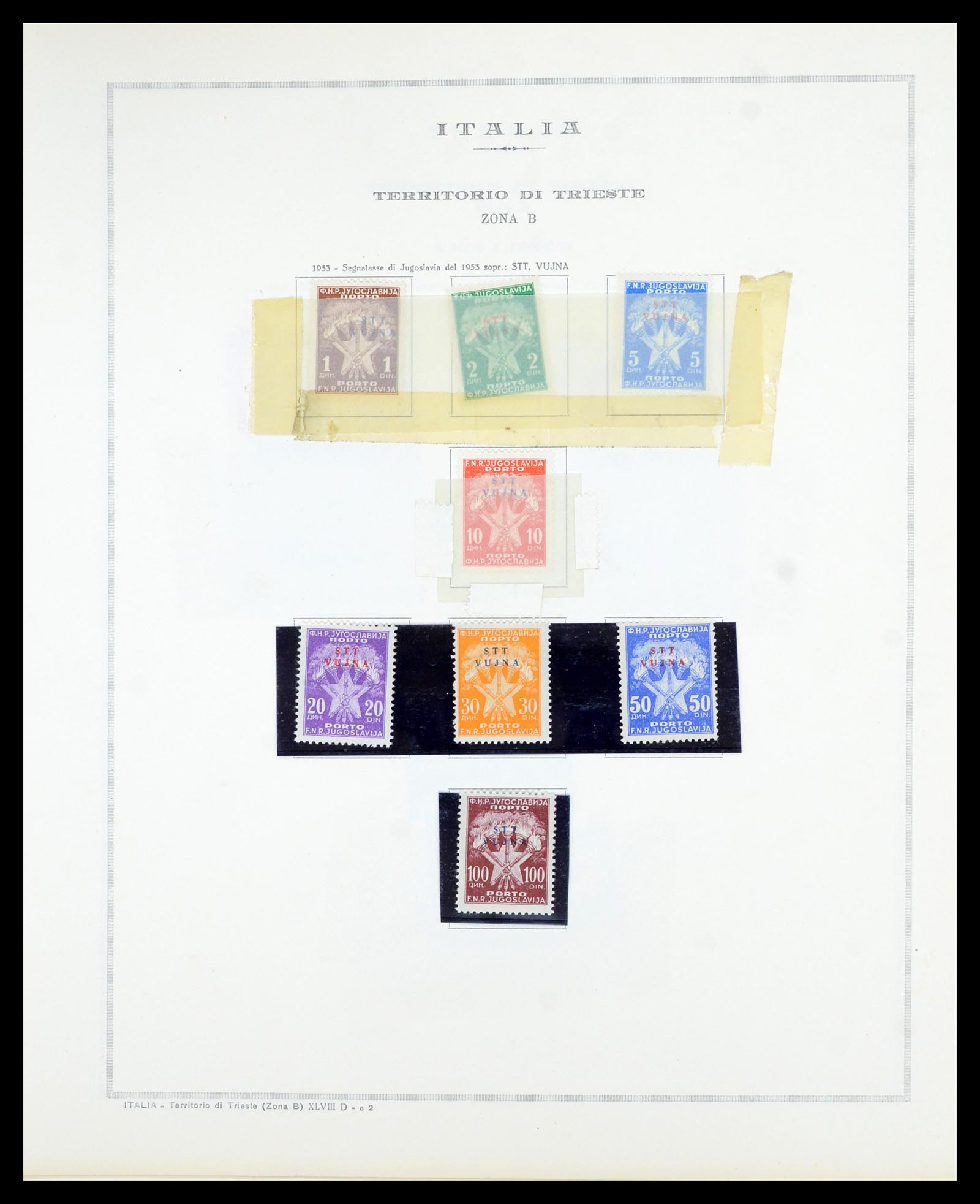 36865 168 - Postzegelverzameling 36865 Italië en gebieden 1850-1966.