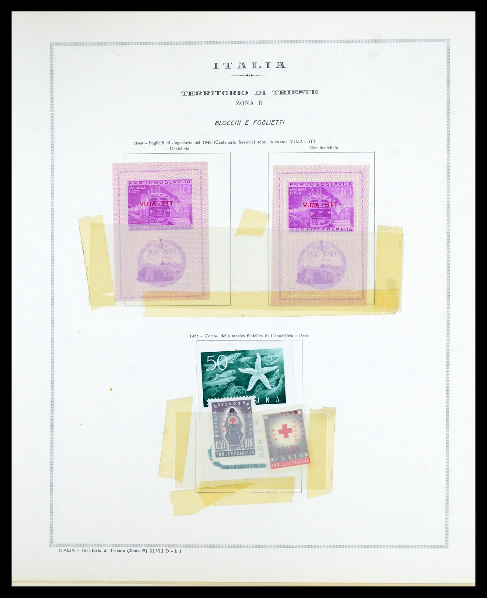 36865 169 - Postzegelverzameling 36865 Italië en gebieden 1850-1966.