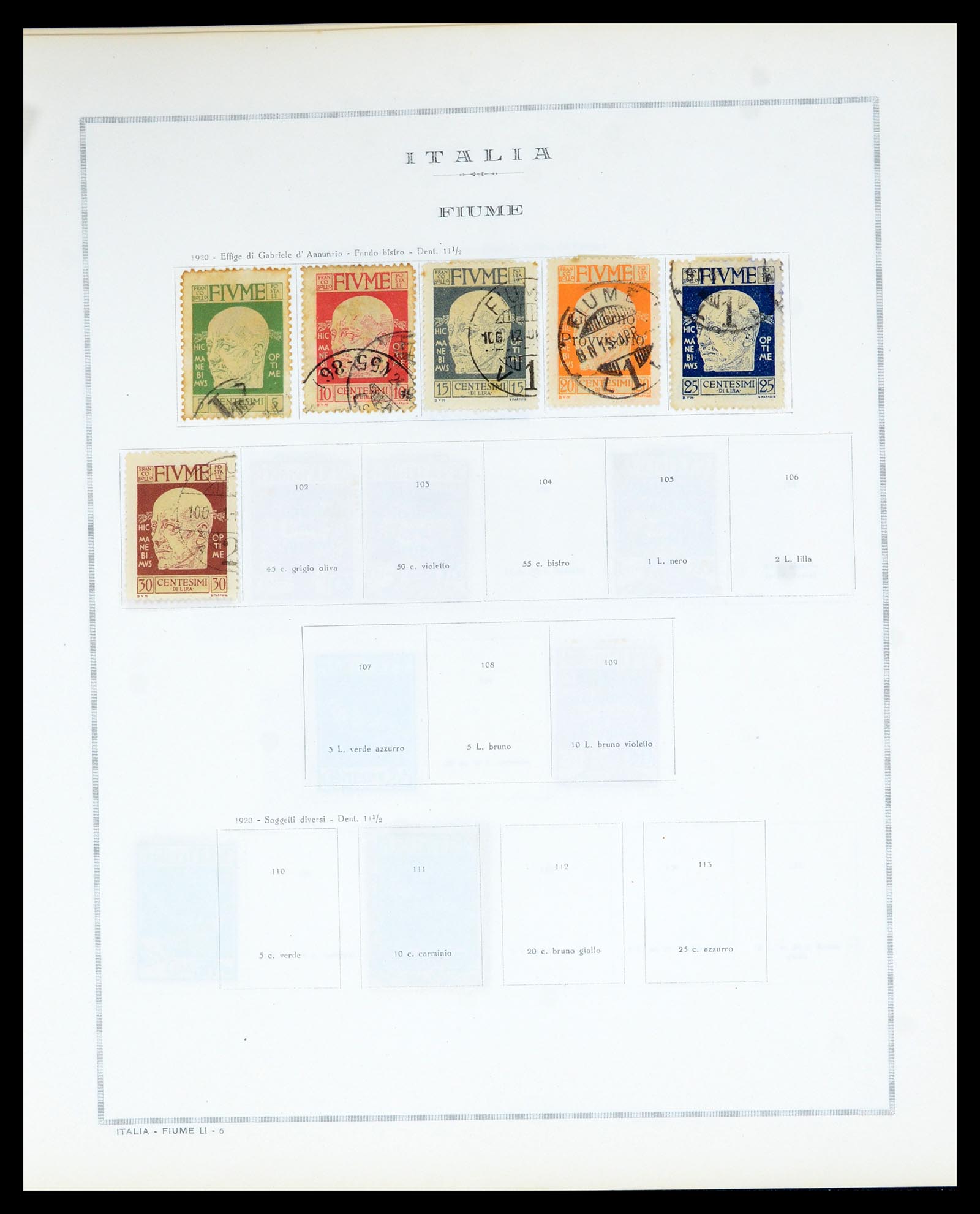 36865 175 - Postzegelverzameling 36865 Italië en gebieden 1850-1966.