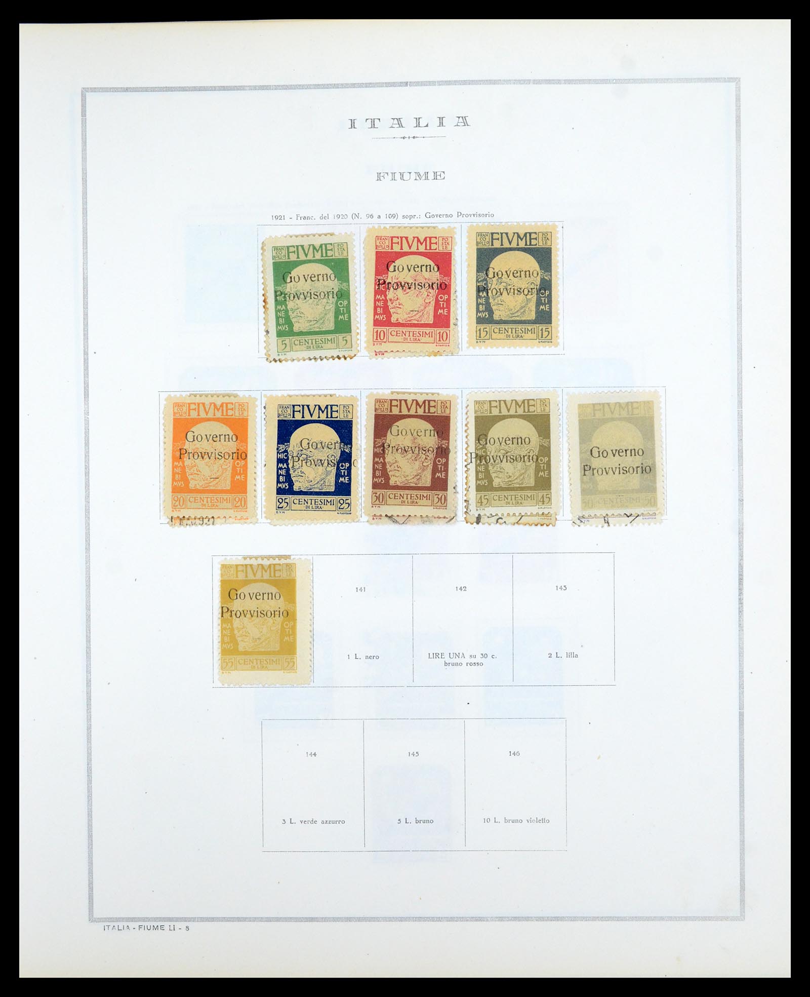 36865 177 - Postzegelverzameling 36865 Italië en gebieden 1850-1966.