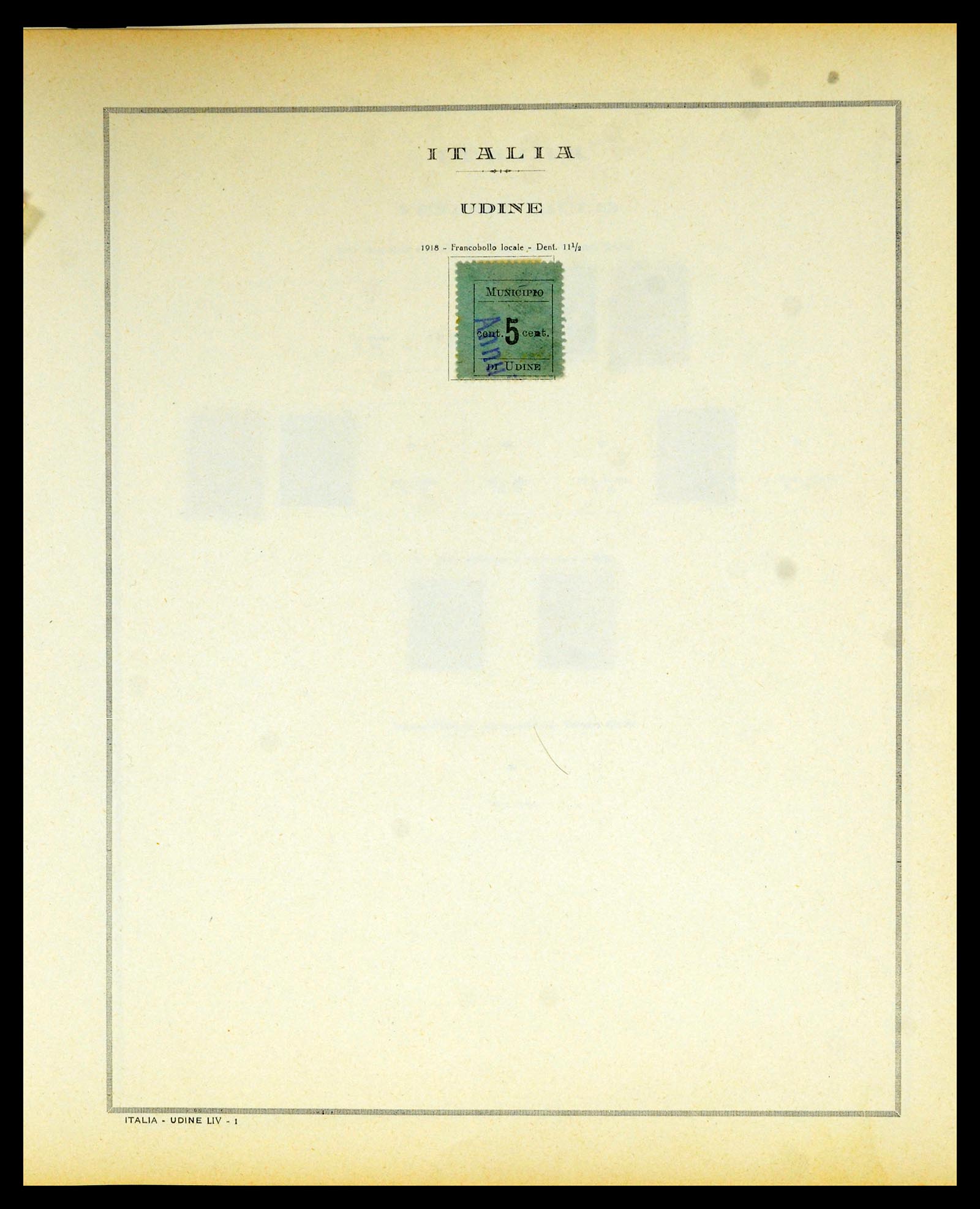 36865 186 - Postzegelverzameling 36865 Italië en gebieden 1850-1966.