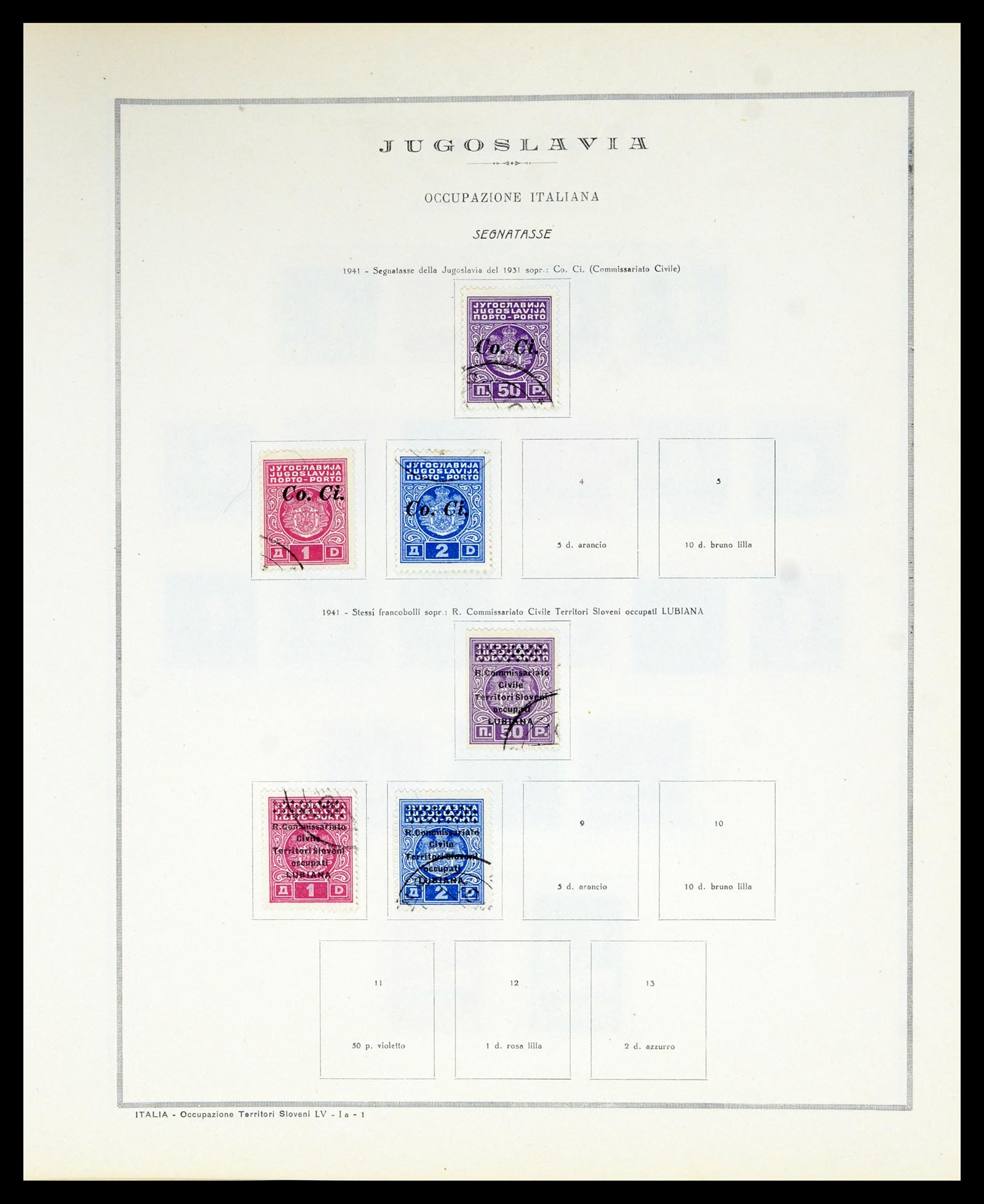 36865 191 - Postzegelverzameling 36865 Italië en gebieden 1850-1966.