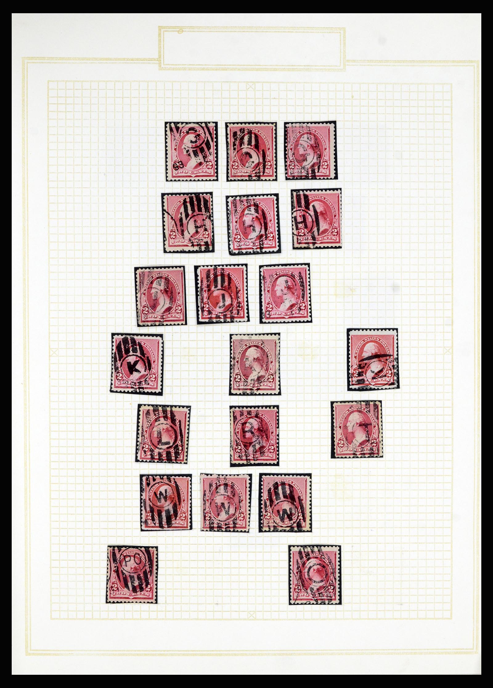 36866 011 - Stamp collection 36866 USA sorting lot.