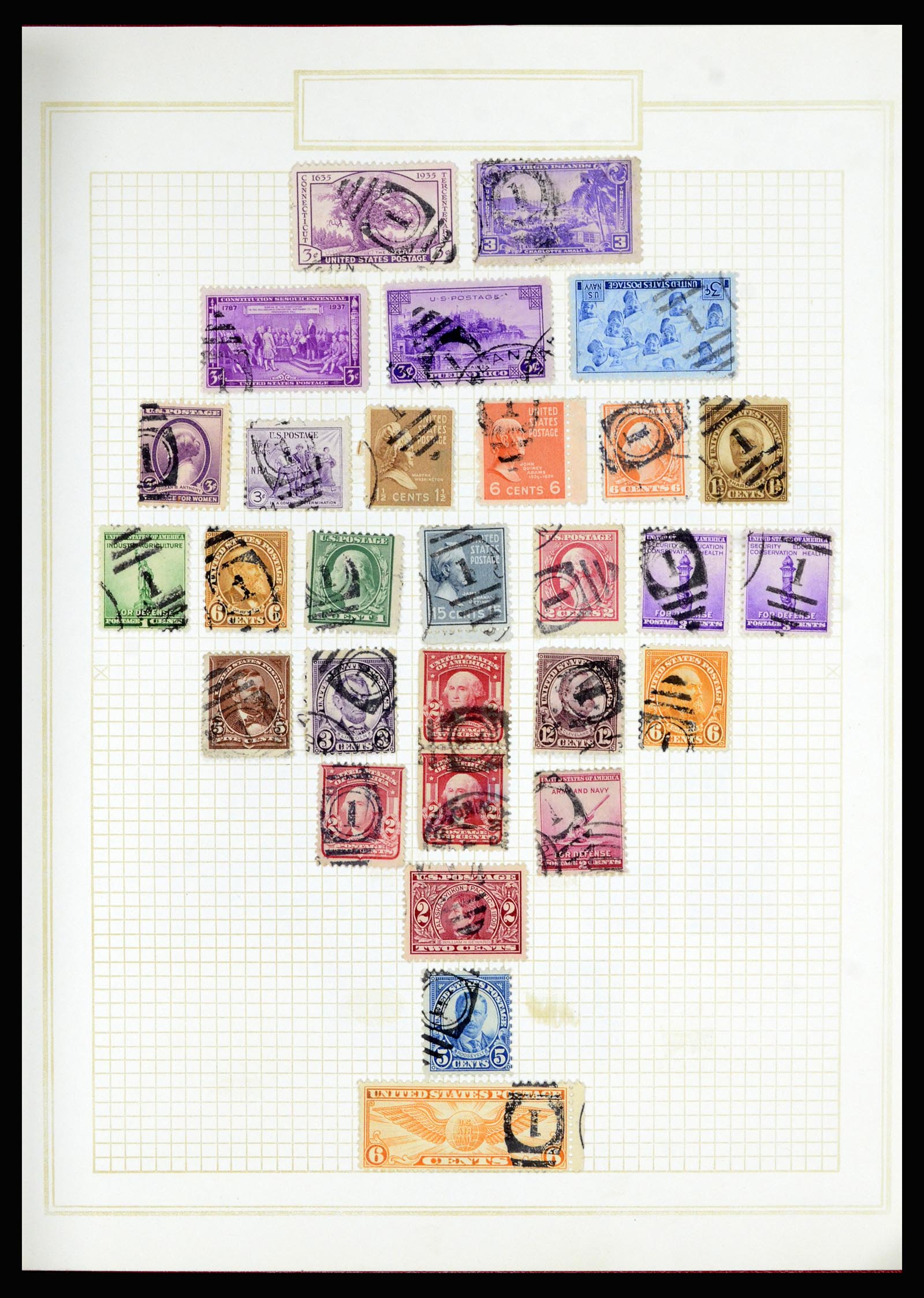 36866 028 - Stamp collection 36866 USA sorting lot.