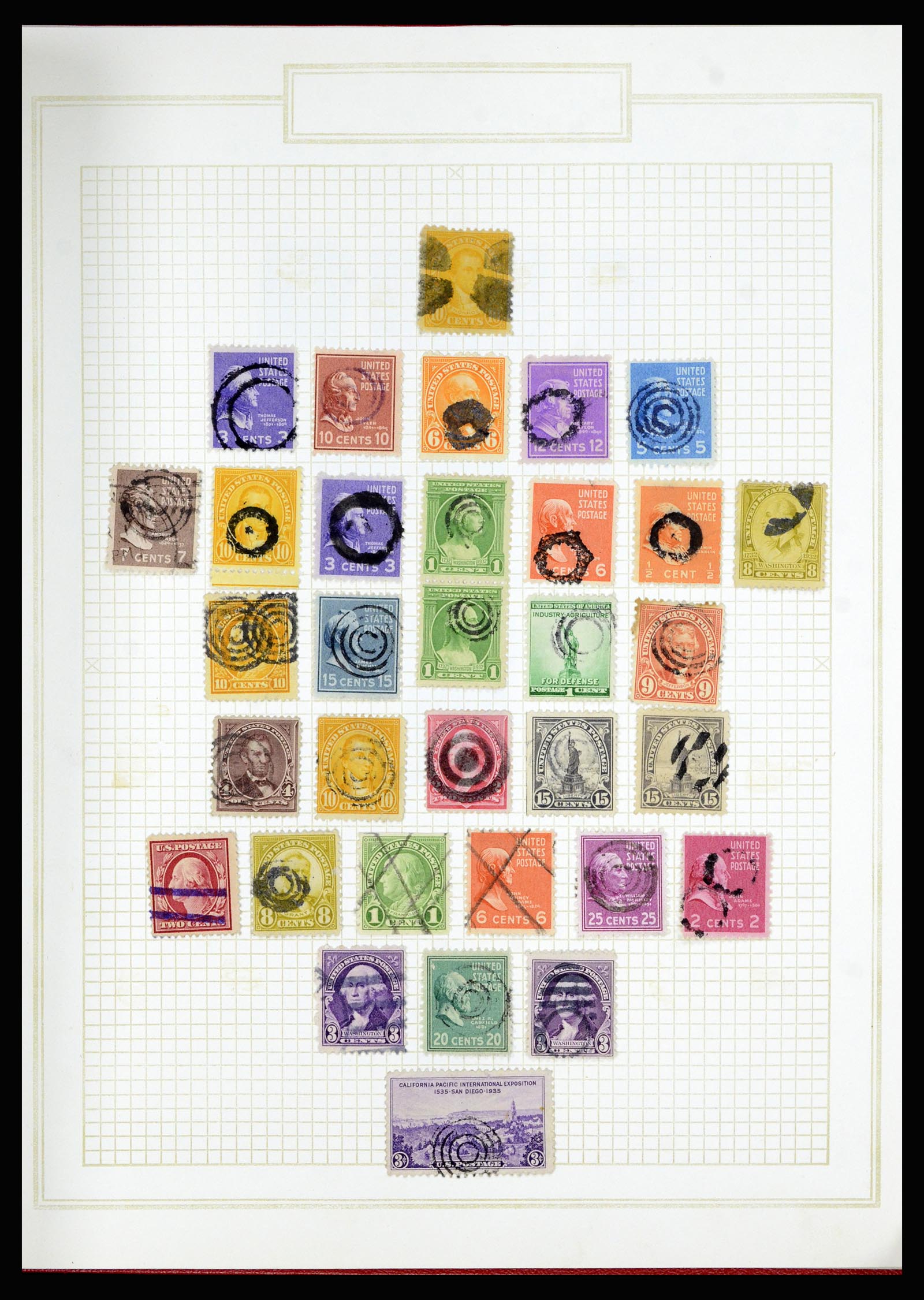 36866 029 - Stamp collection 36866 USA sorting lot.