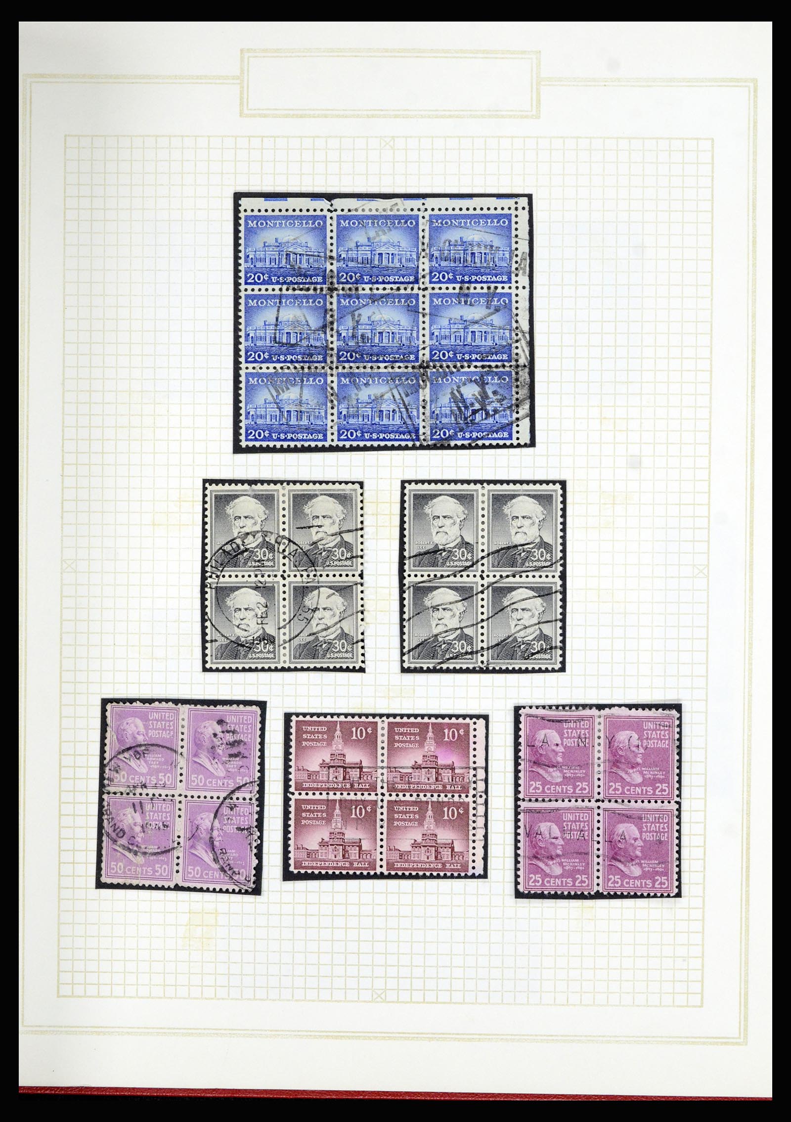 36866 034 - Stamp collection 36866 USA sorting lot.