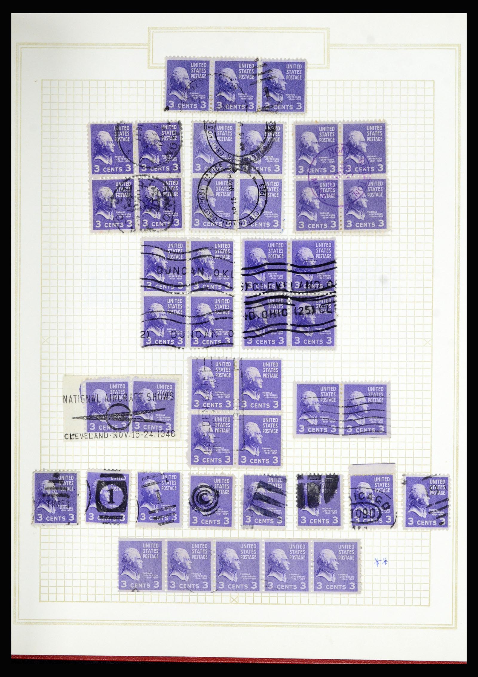 36866 036 - Stamp collection 36866 USA sorting lot.