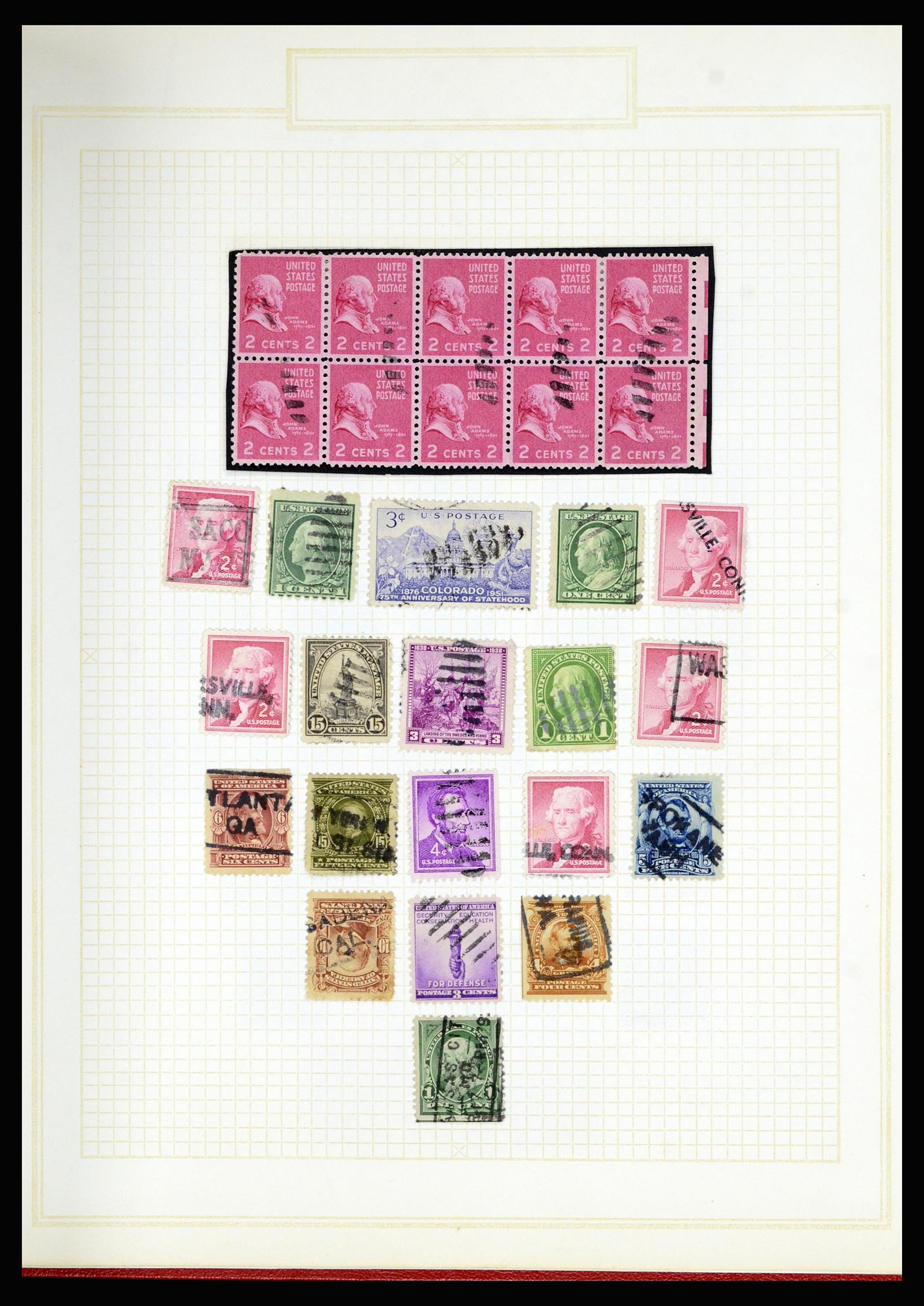 36866 038 - Stamp collection 36866 USA sorting lot.