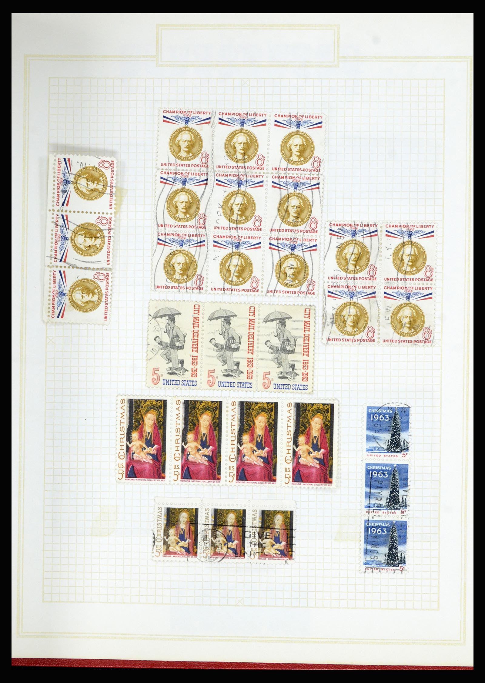 36866 042 - Stamp collection 36866 USA sorting lot.
