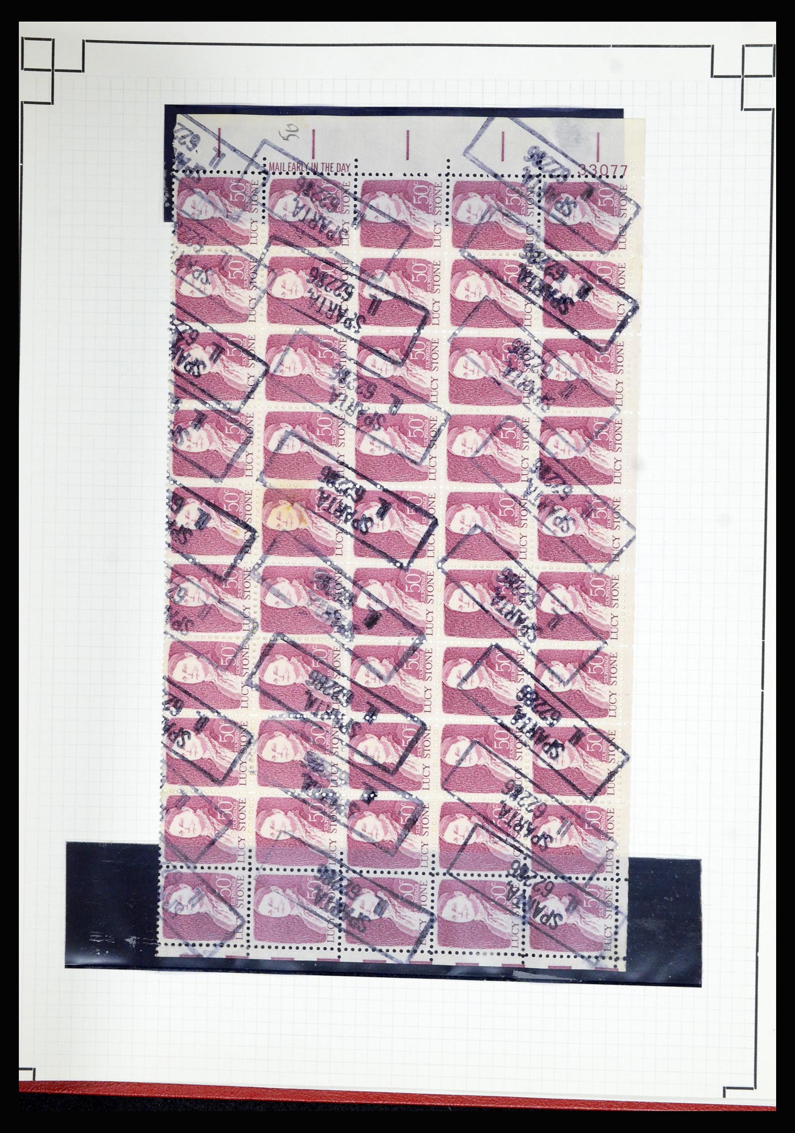 36866 046 - Stamp collection 36866 USA sorting lot.