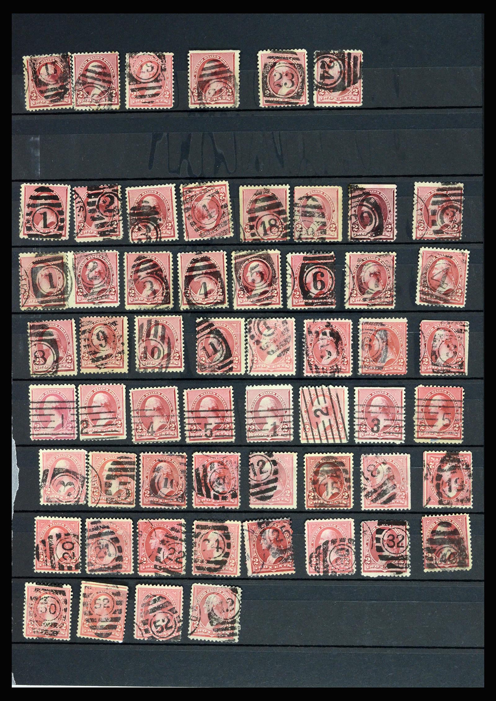 36866 049 - Stamp collection 36866 USA sorting lot.