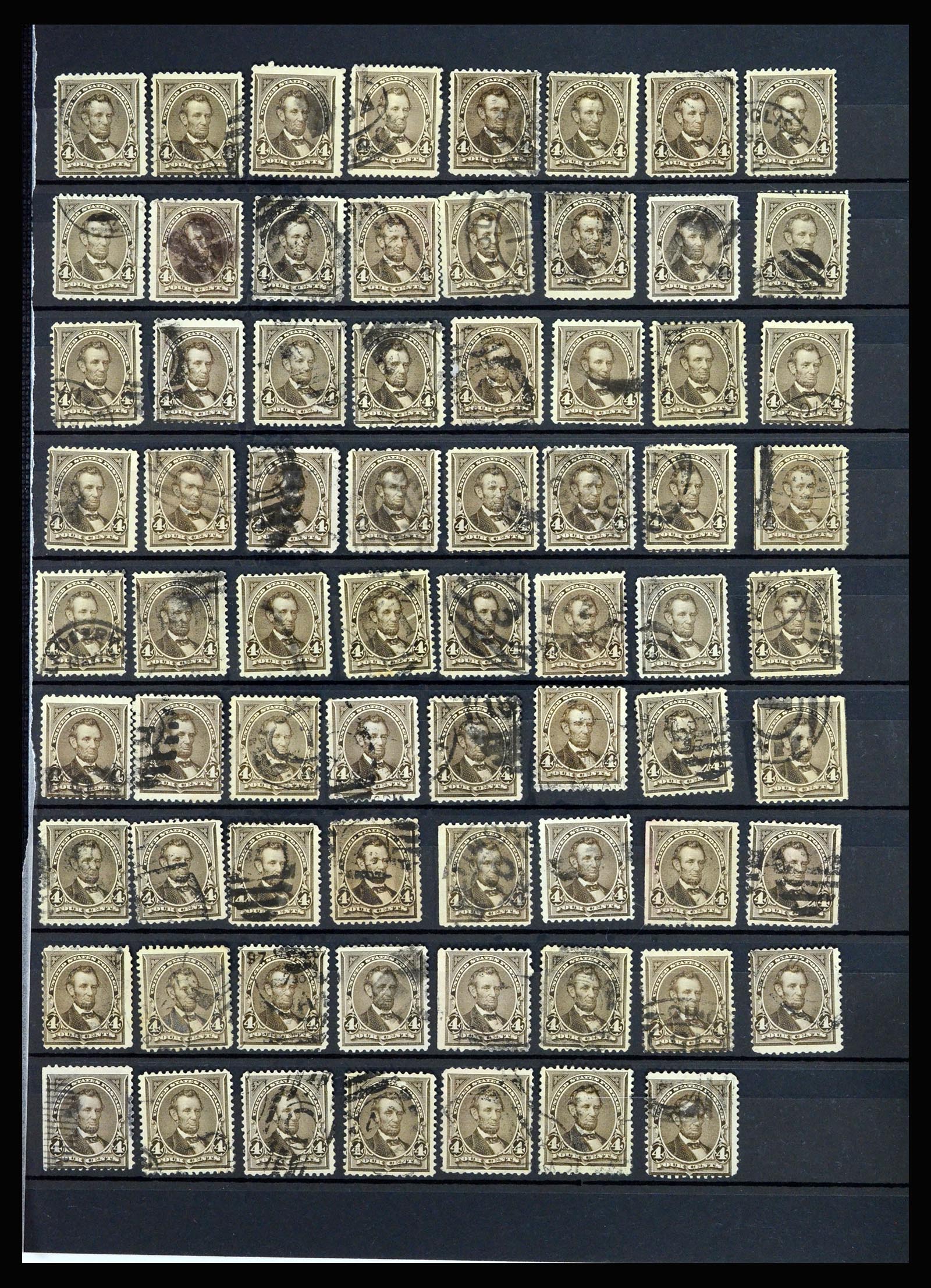 36866 053 - Stamp collection 36866 USA sorting lot.