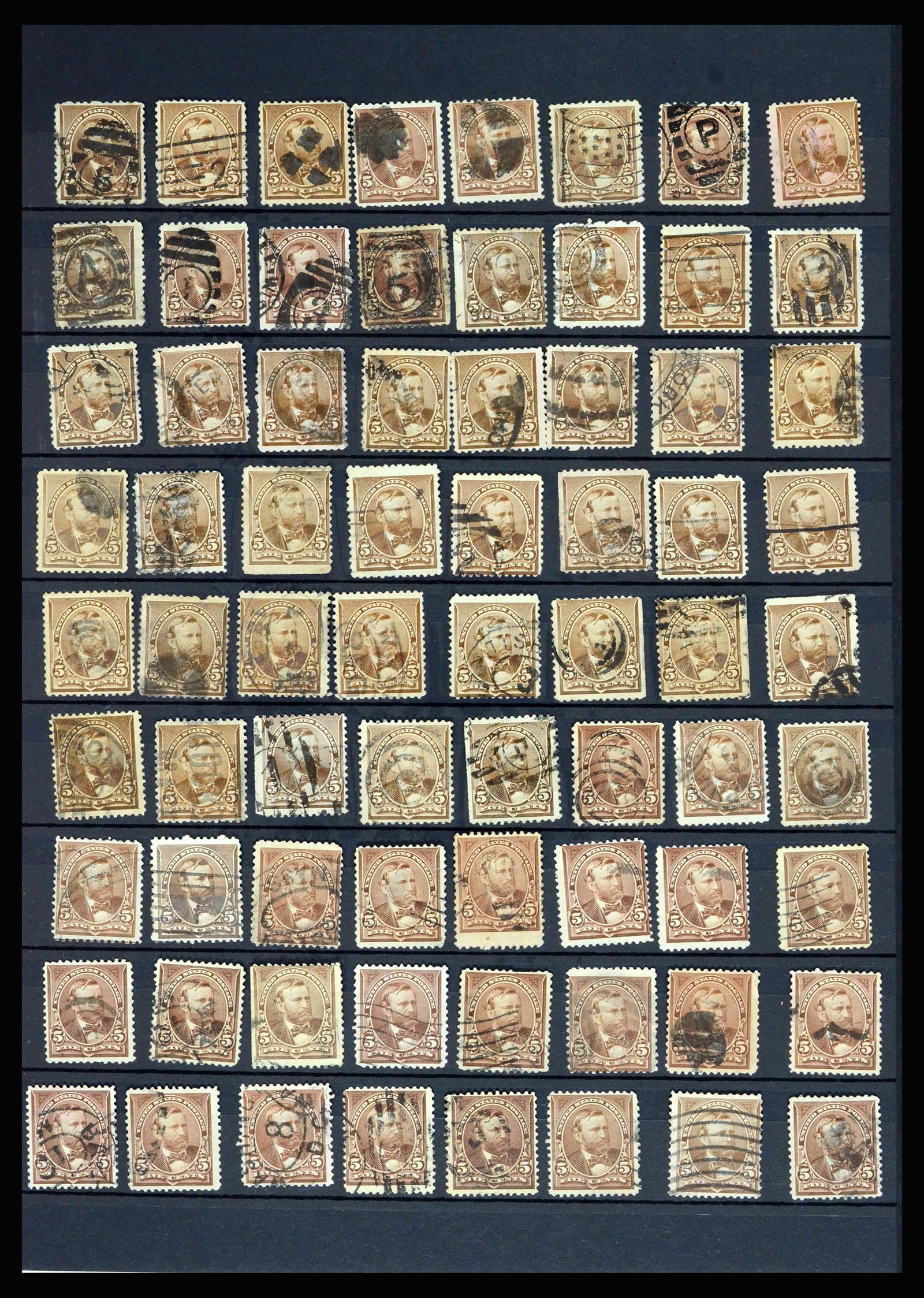 36866 055 - Stamp collection 36866 USA sorting lot.